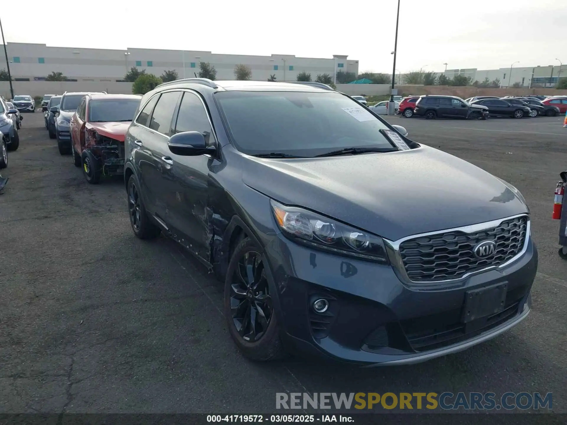 1 fotografías del automóvil dañado 5XYPH4A55LG665371 KIA SORENTO 2020