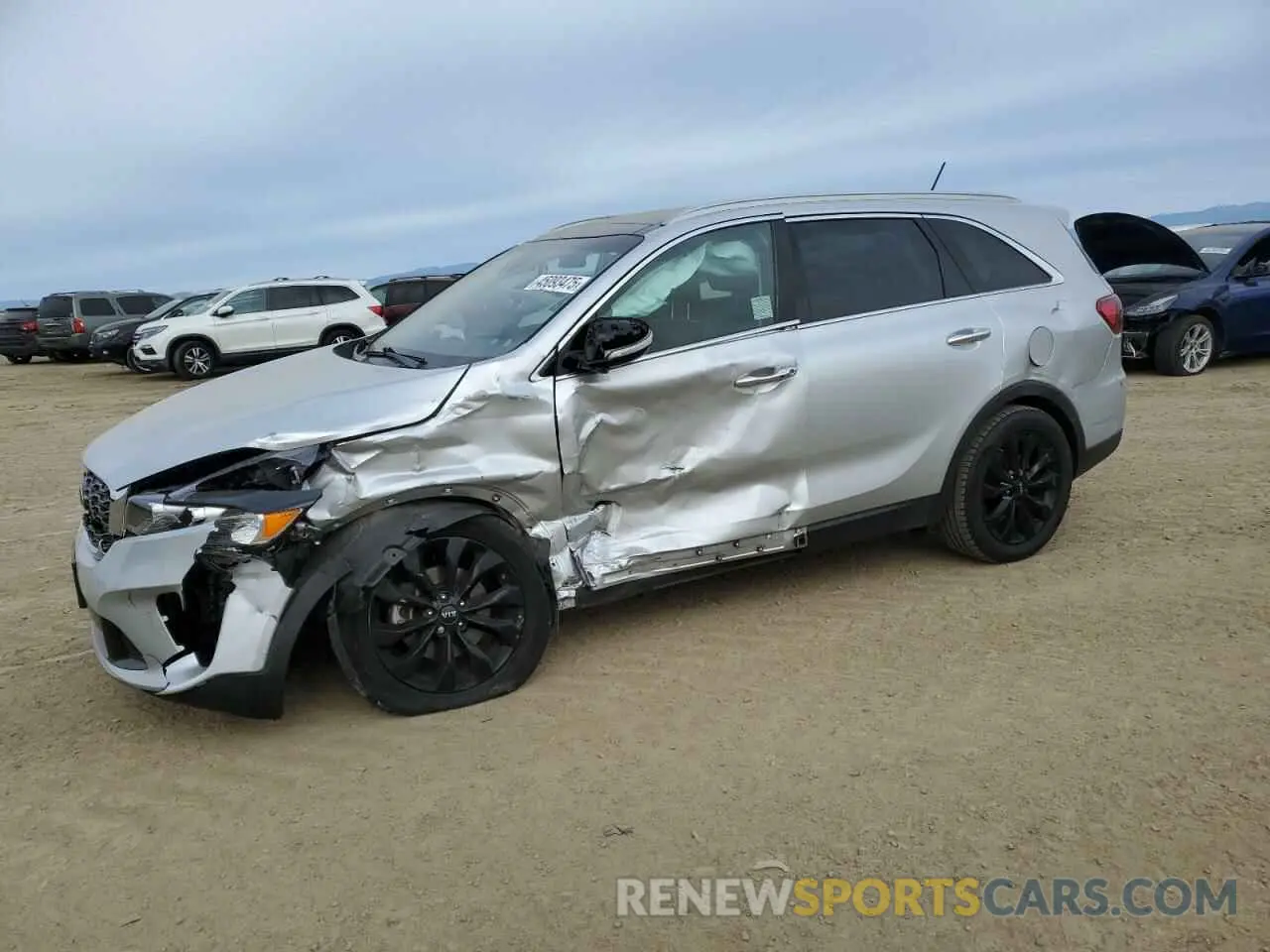 1 fotografías del automóvil dañado 5XYPH4A56LG708101 KIA SORENTO 2020