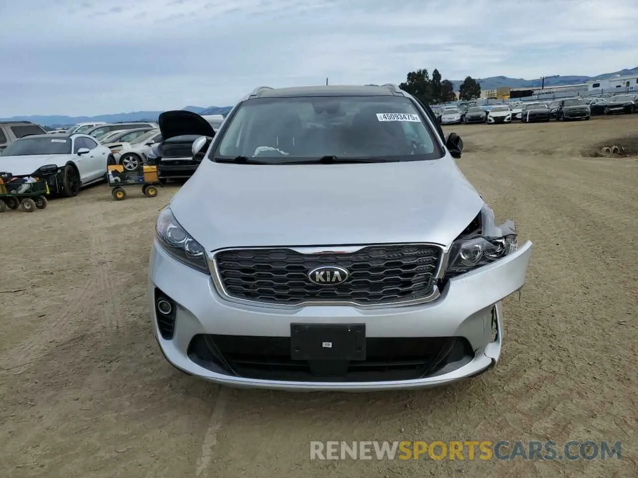 5 fotografías del automóvil dañado 5XYPH4A56LG708101 KIA SORENTO 2020