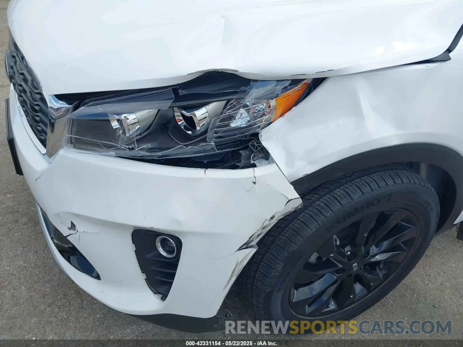 6 fotografías del automóvil dañado 5XYPH4A58LG707175 KIA SORENTO 2020