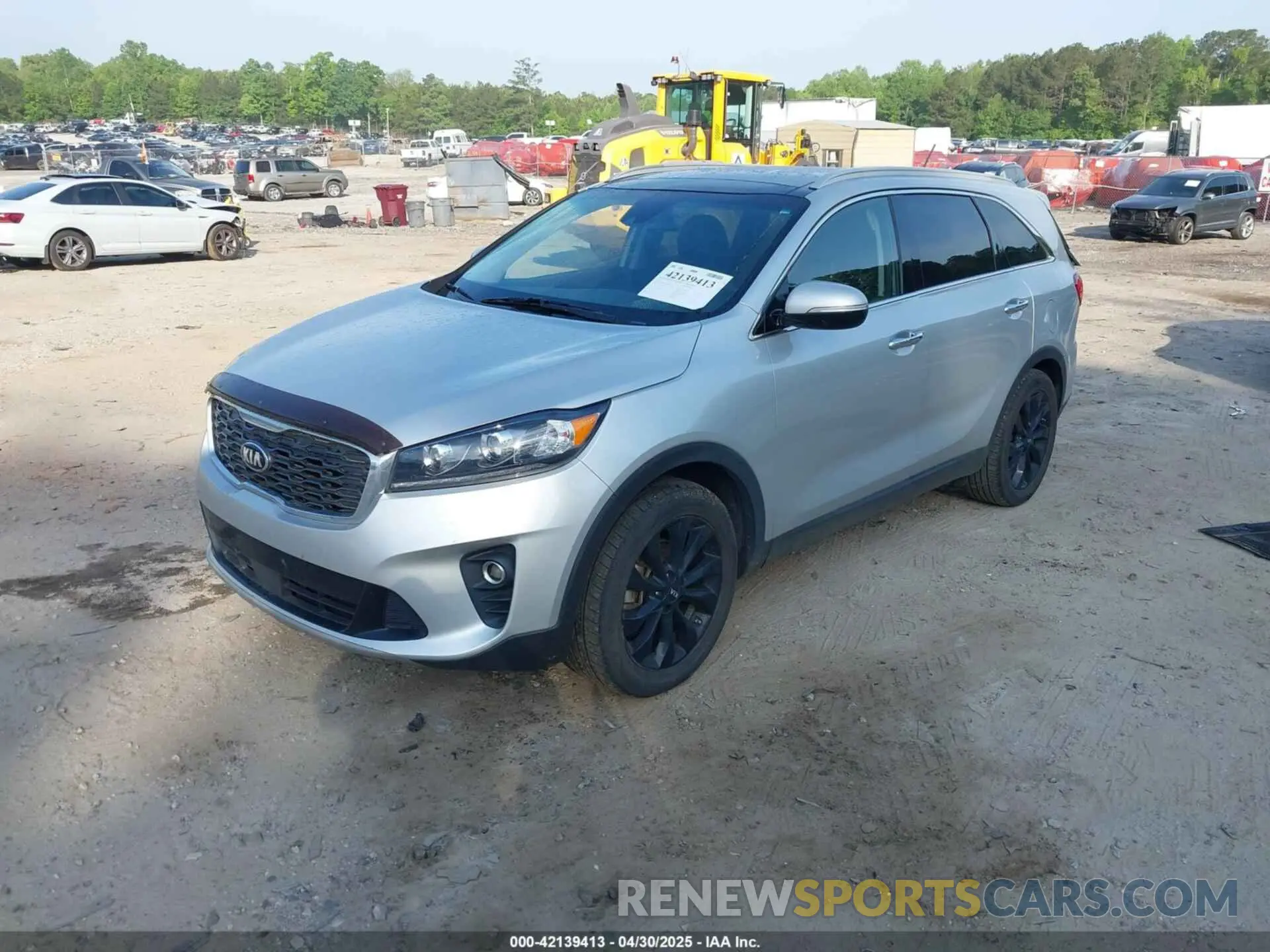 2 fotografías del automóvil dañado 5XYPH4A58LG709332 KIA SORENTO 2020