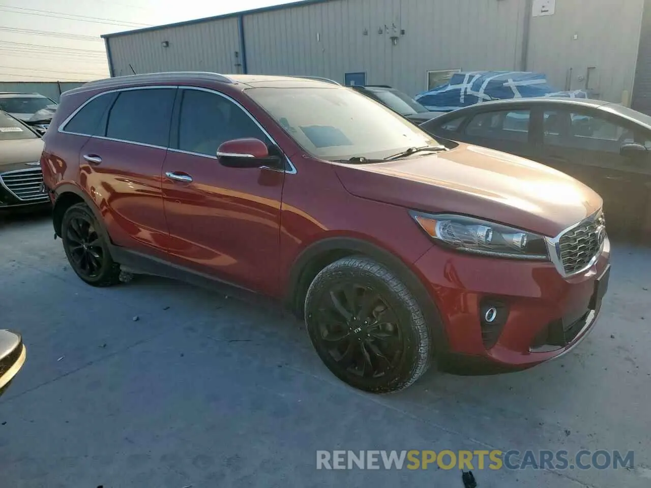 4 fotografías del automóvil dañado 5XYPH4A59LG701885 KIA SORENTO 2020
