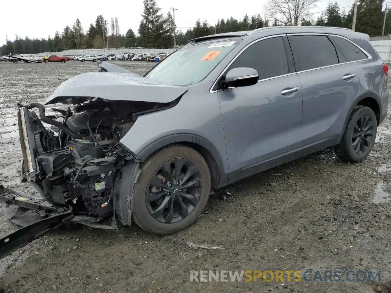 1 fotografías del automóvil dañado 5XYPH4A5XLG702639 KIA SORENTO 2020
