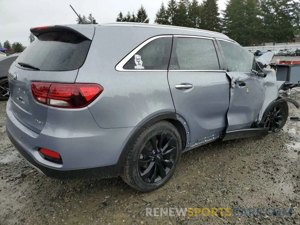 3 fotografías del automóvil dañado 5XYPH4A5XLG702639 KIA SORENTO 2020