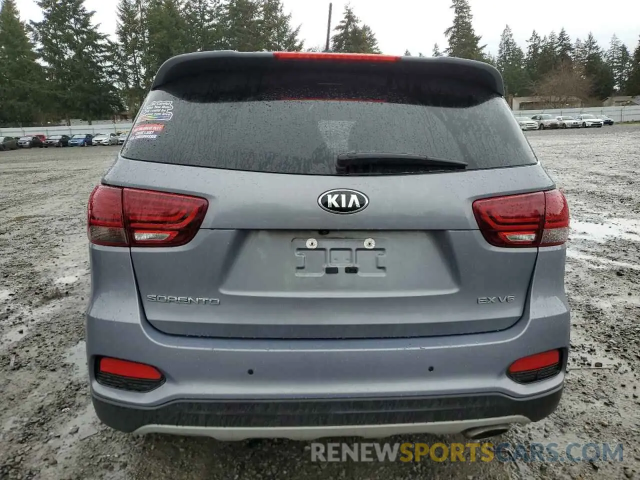 6 fotografías del automóvil dañado 5XYPH4A5XLG702639 KIA SORENTO 2020