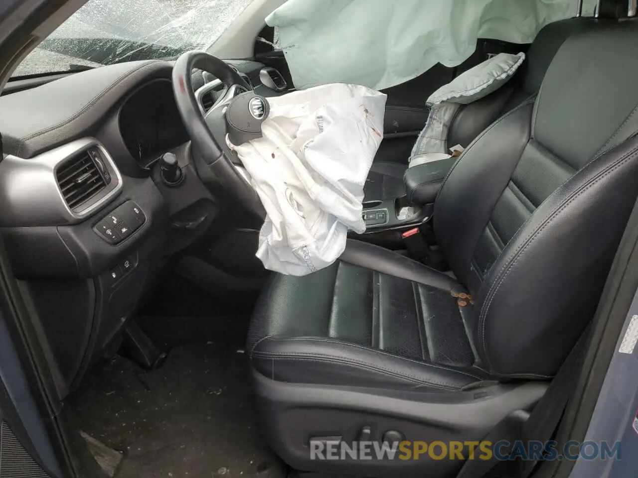7 fotografías del automóvil dañado 5XYPH4A5XLG702639 KIA SORENTO 2020