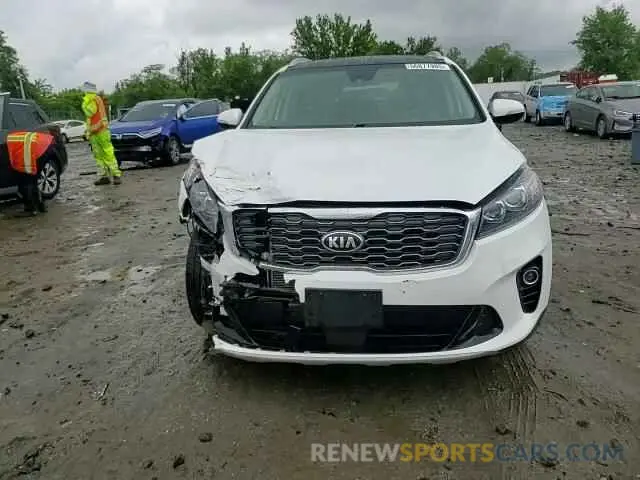 14 fotografías del automóvil dañado 5XYPHDA53LG678720 KIA SORENTO 2020
