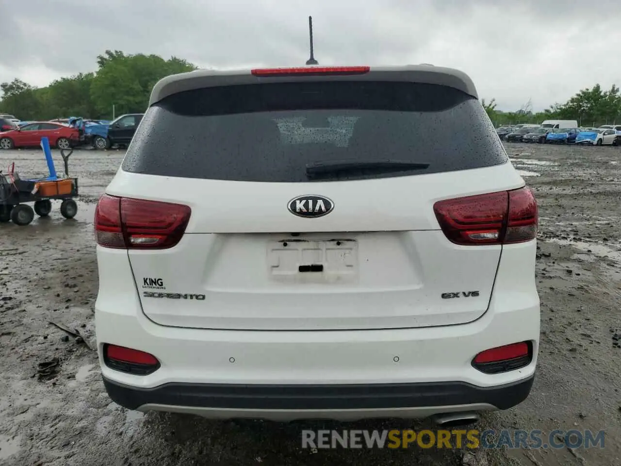 6 fotografías del automóvil dañado 5XYPHDA53LG678720 KIA SORENTO 2020