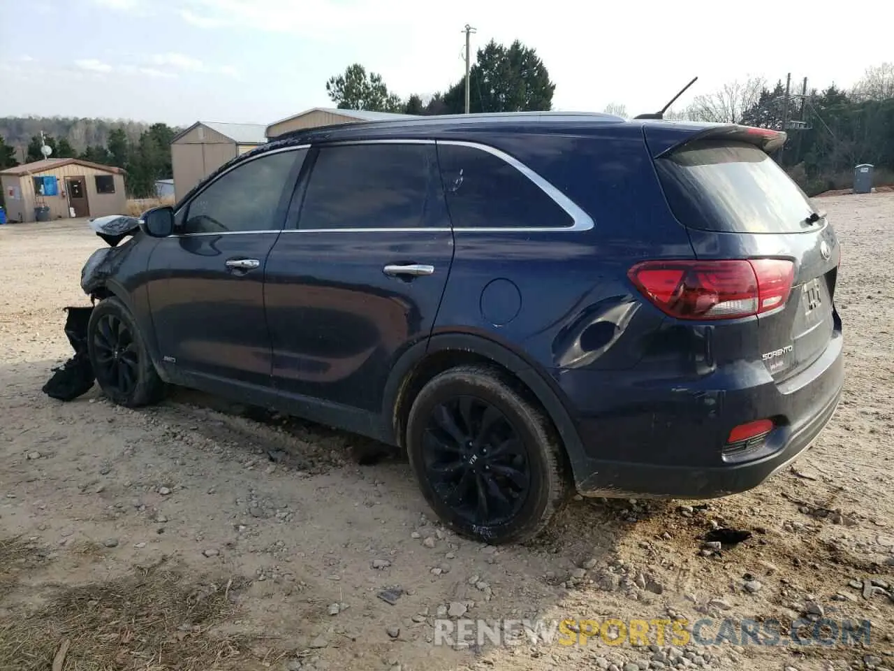 2 fotografías del automóvil dañado 5XYPHDA54LG688673 KIA SORENTO 2020