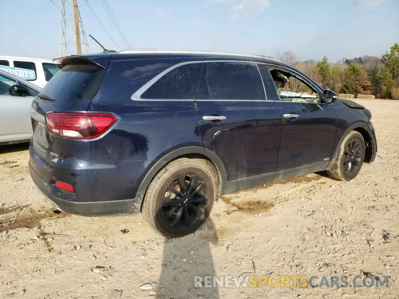 3 fotografías del automóvil dañado 5XYPHDA54LG688673 KIA SORENTO 2020