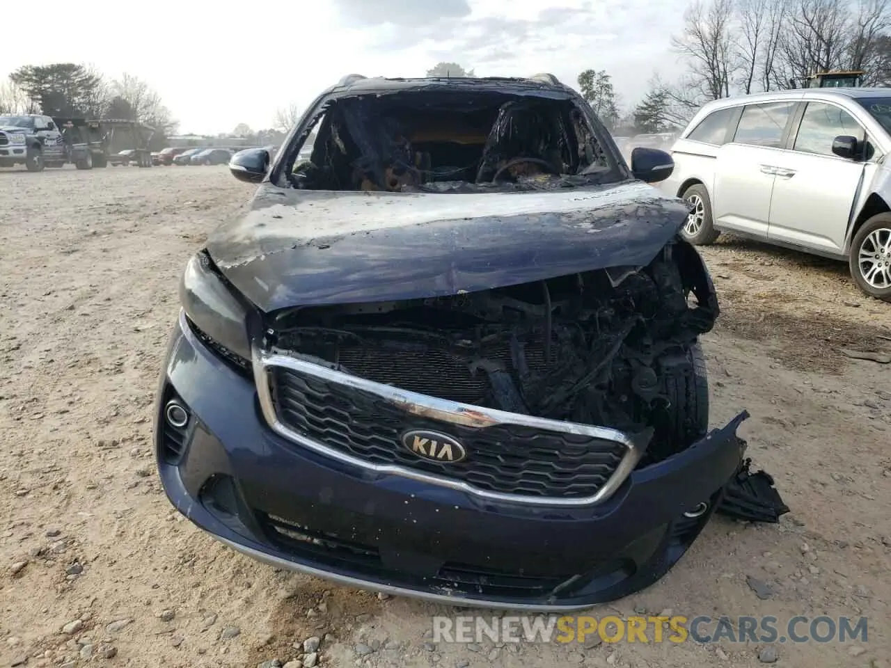 5 fotografías del automóvil dañado 5XYPHDA54LG688673 KIA SORENTO 2020