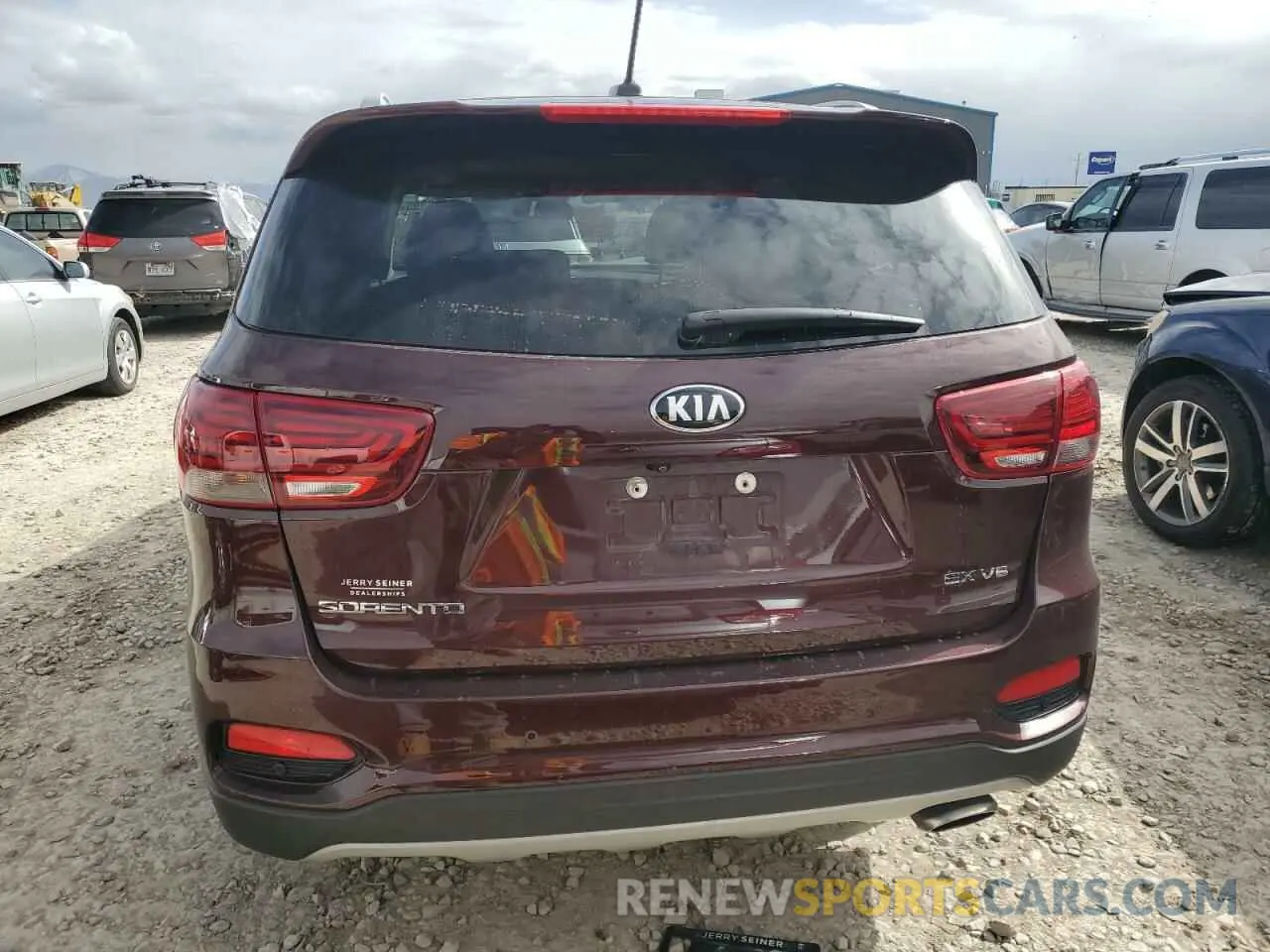 6 fotografías del automóvil dañado 5XYPHDA56LG694667 KIA SORENTO 2020
