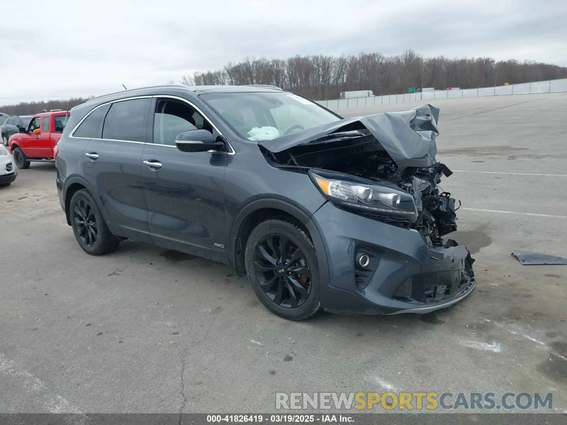 1 fotografías del automóvil dañado 5XYPHDA58LG709928 KIA SORENTO 2020
