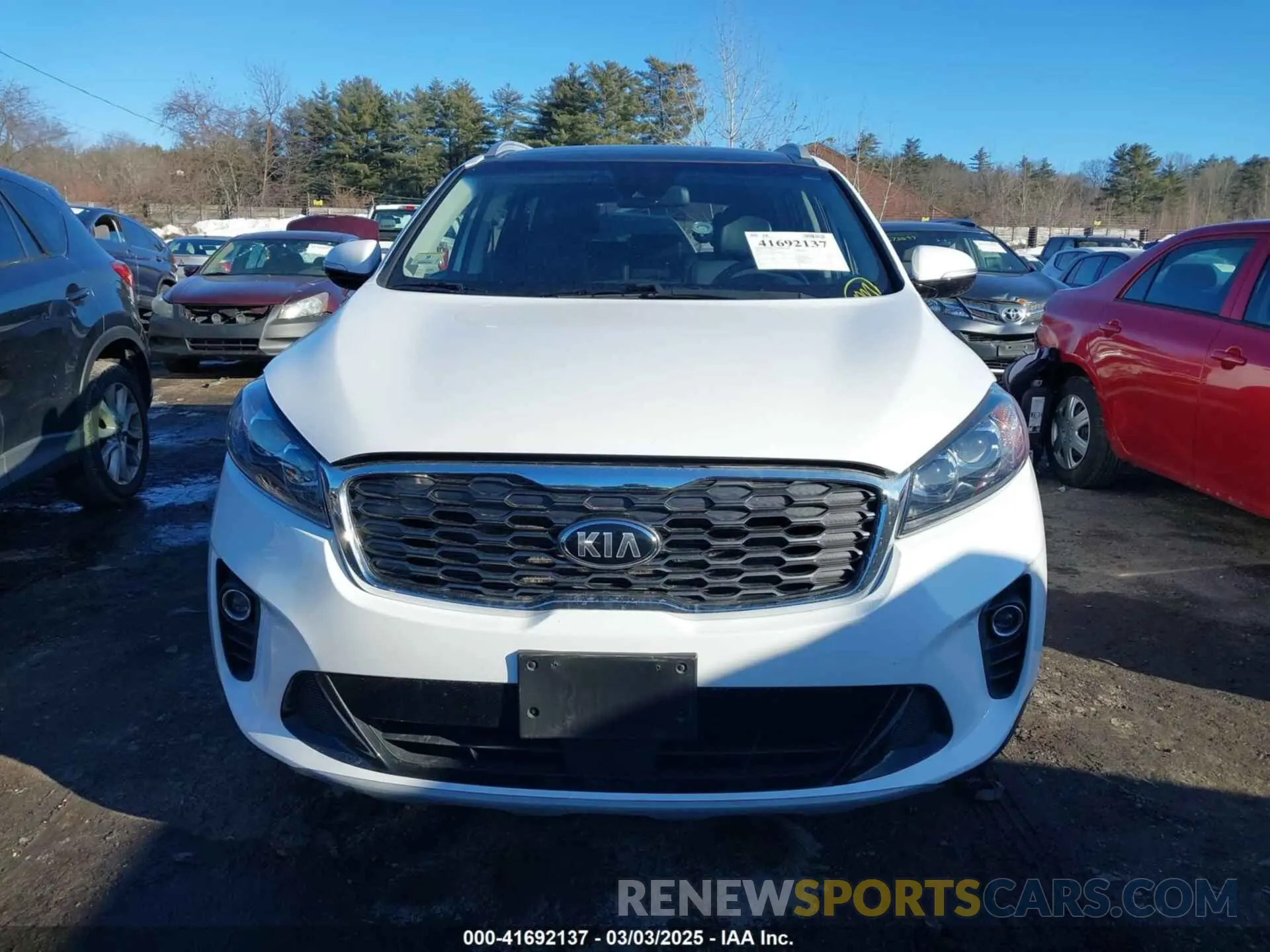 11 fotografías del automóvil dañado 5XYPHDA5XLG696406 KIA SORENTO 2020