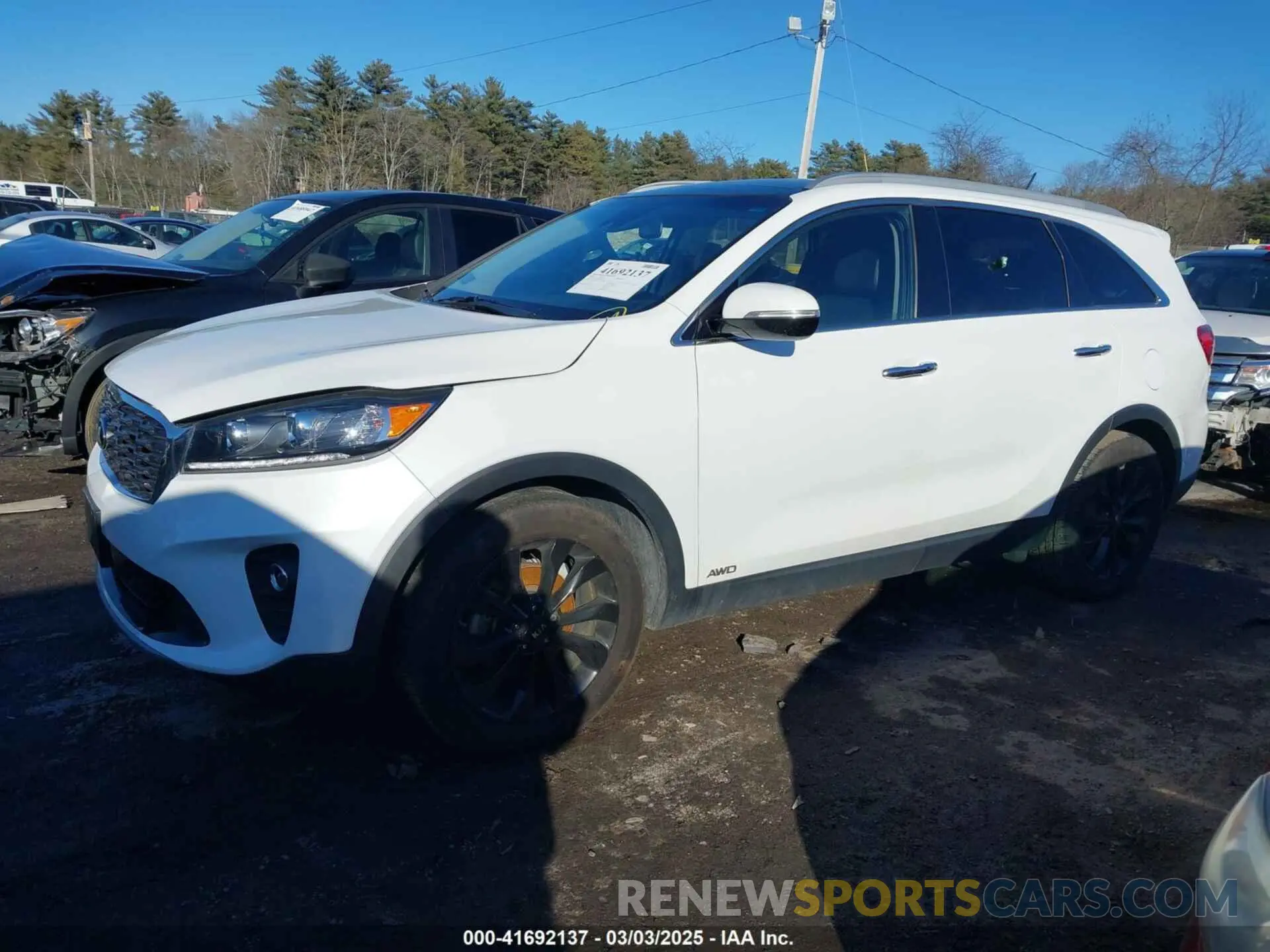 13 fotografías del automóvil dañado 5XYPHDA5XLG696406 KIA SORENTO 2020