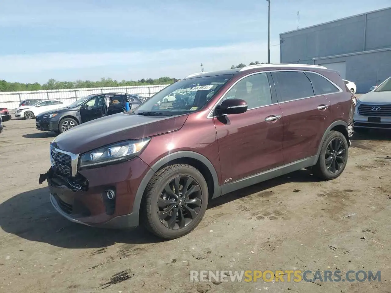 1 fotografías del automóvil dañado 5XYPHDA5XLG707405 KIA SORENTO 2020