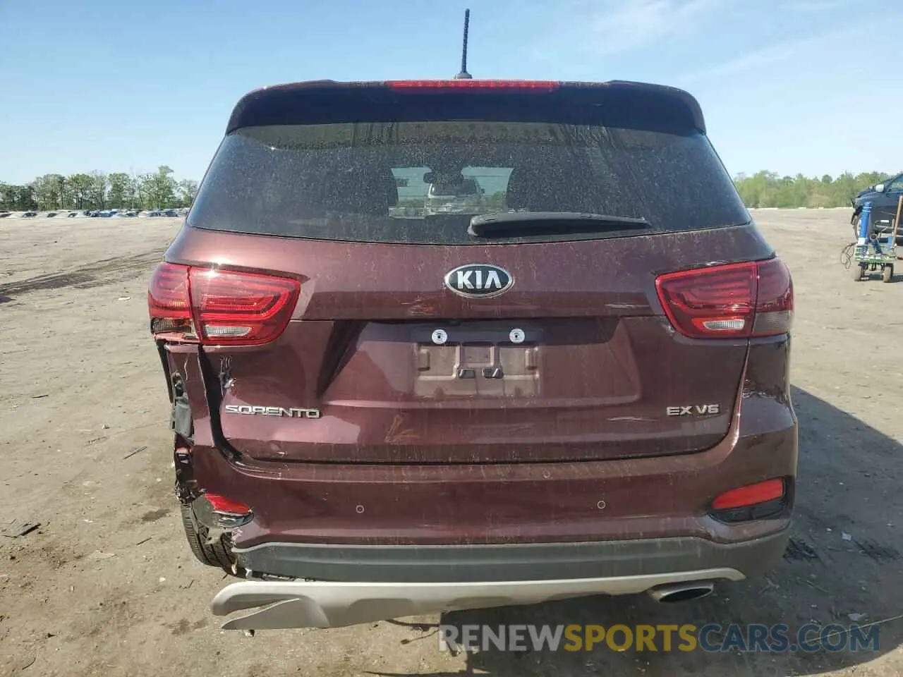 6 fotografías del automóvil dañado 5XYPHDA5XLG707405 KIA SORENTO 2020