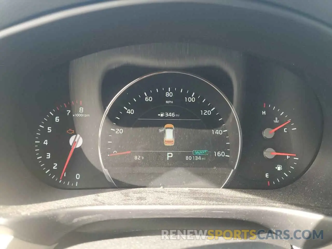 9 fotografías del automóvil dañado 5XYPHDA5XLG707405 KIA SORENTO 2020