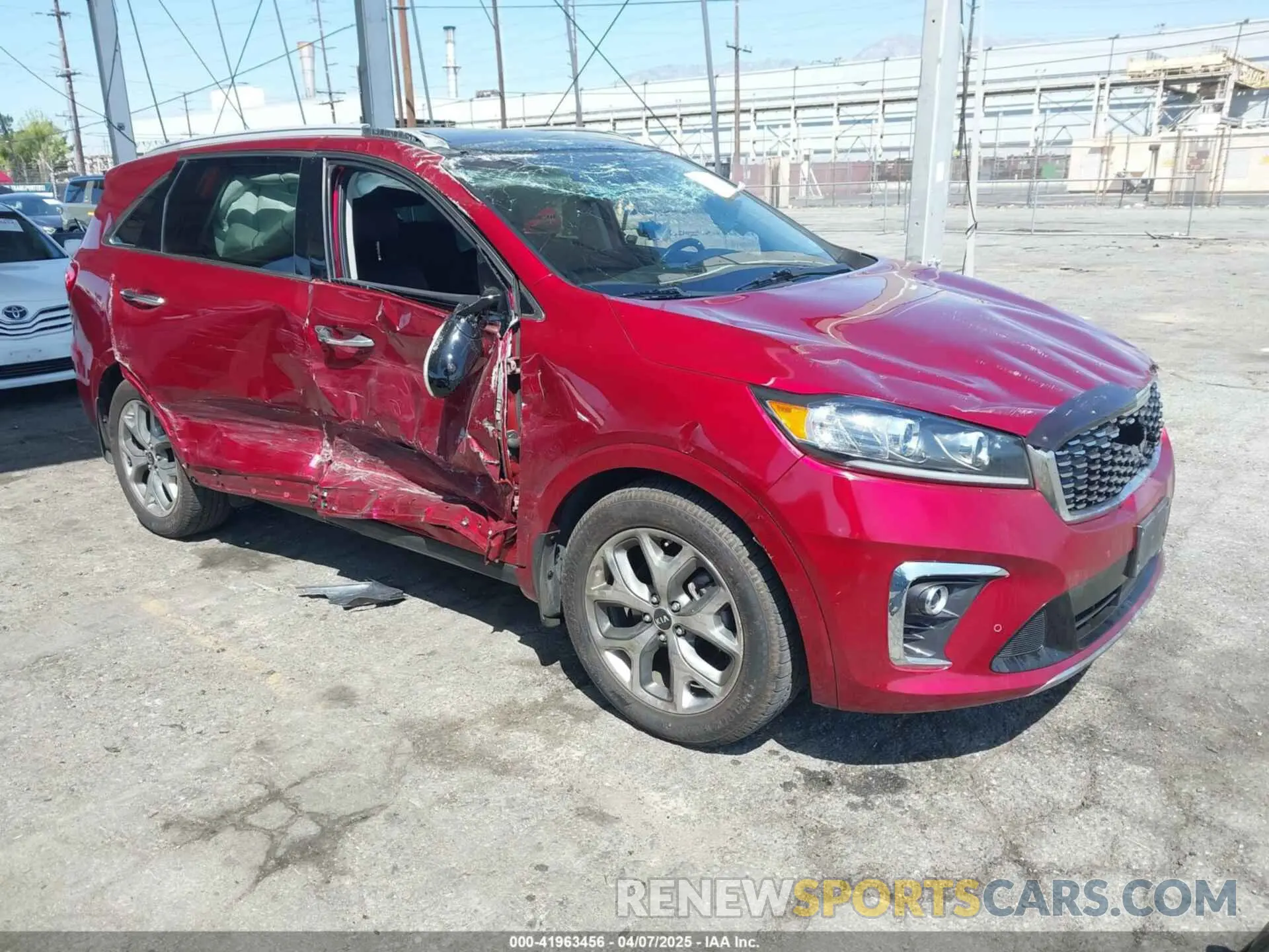 1 fotografías del automóvil dañado 5XYPK4A56LG688725 KIA SORENTO 2020