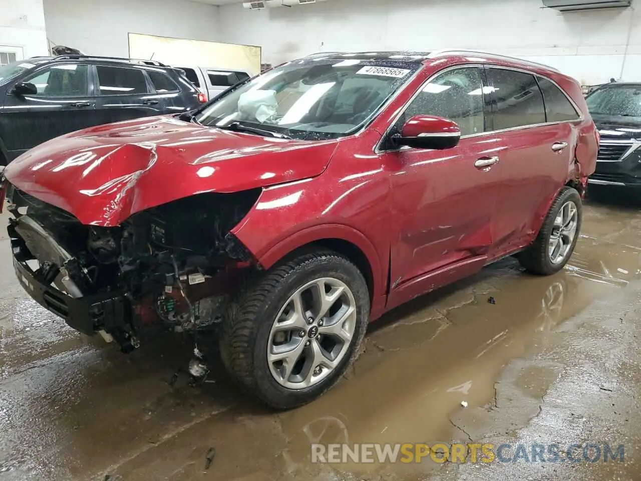 1 fotografías del automóvil dañado 5XYPKDA51LG670620 KIA SORENTO 2020