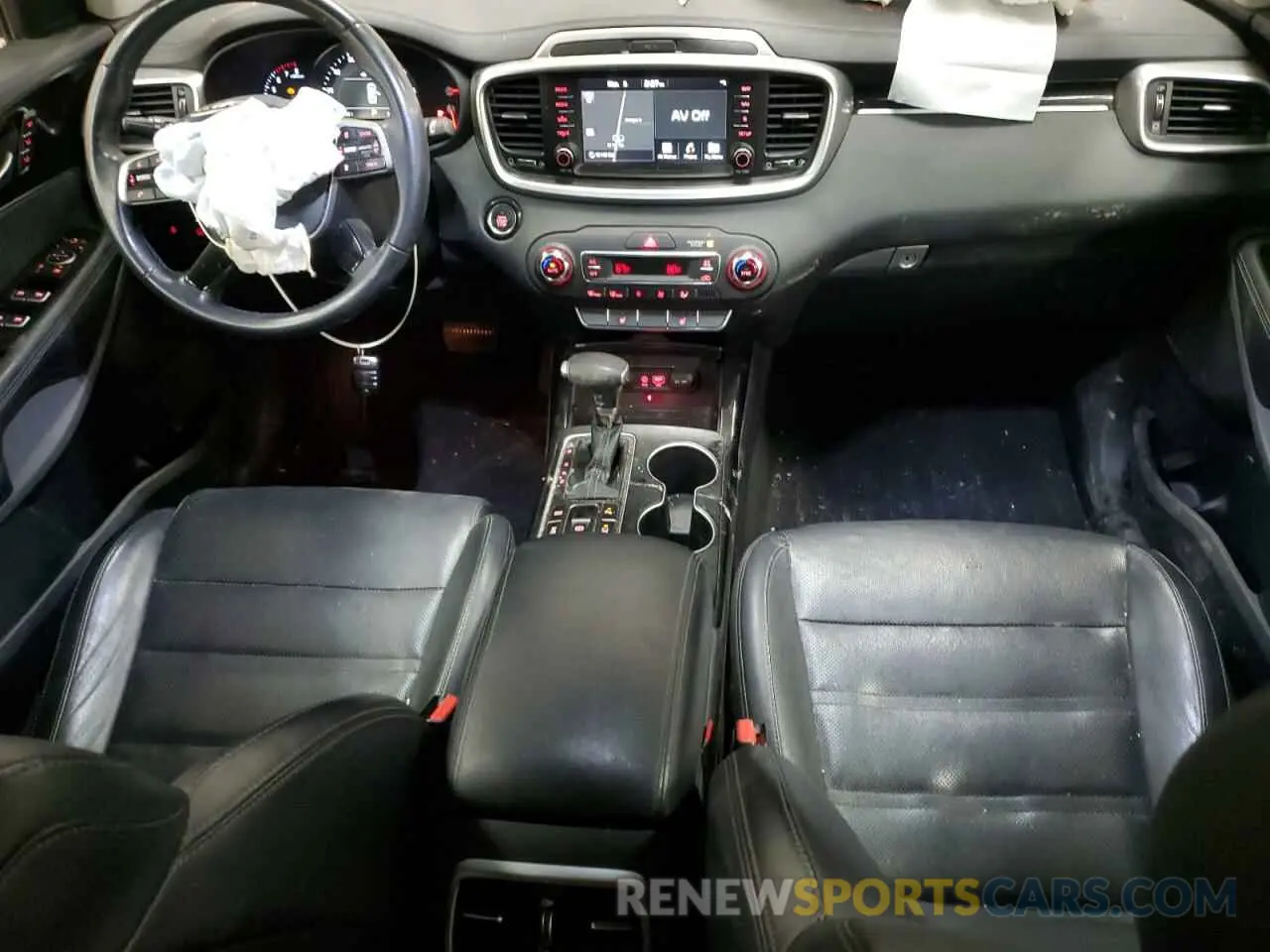 8 fotografías del automóvil dañado 5XYPKDA51LG670620 KIA SORENTO 2020