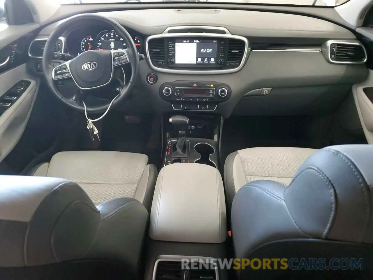 8 fotografías del automóvil dañado 5XYPKDA56LG652291 KIA SORENTO 2020