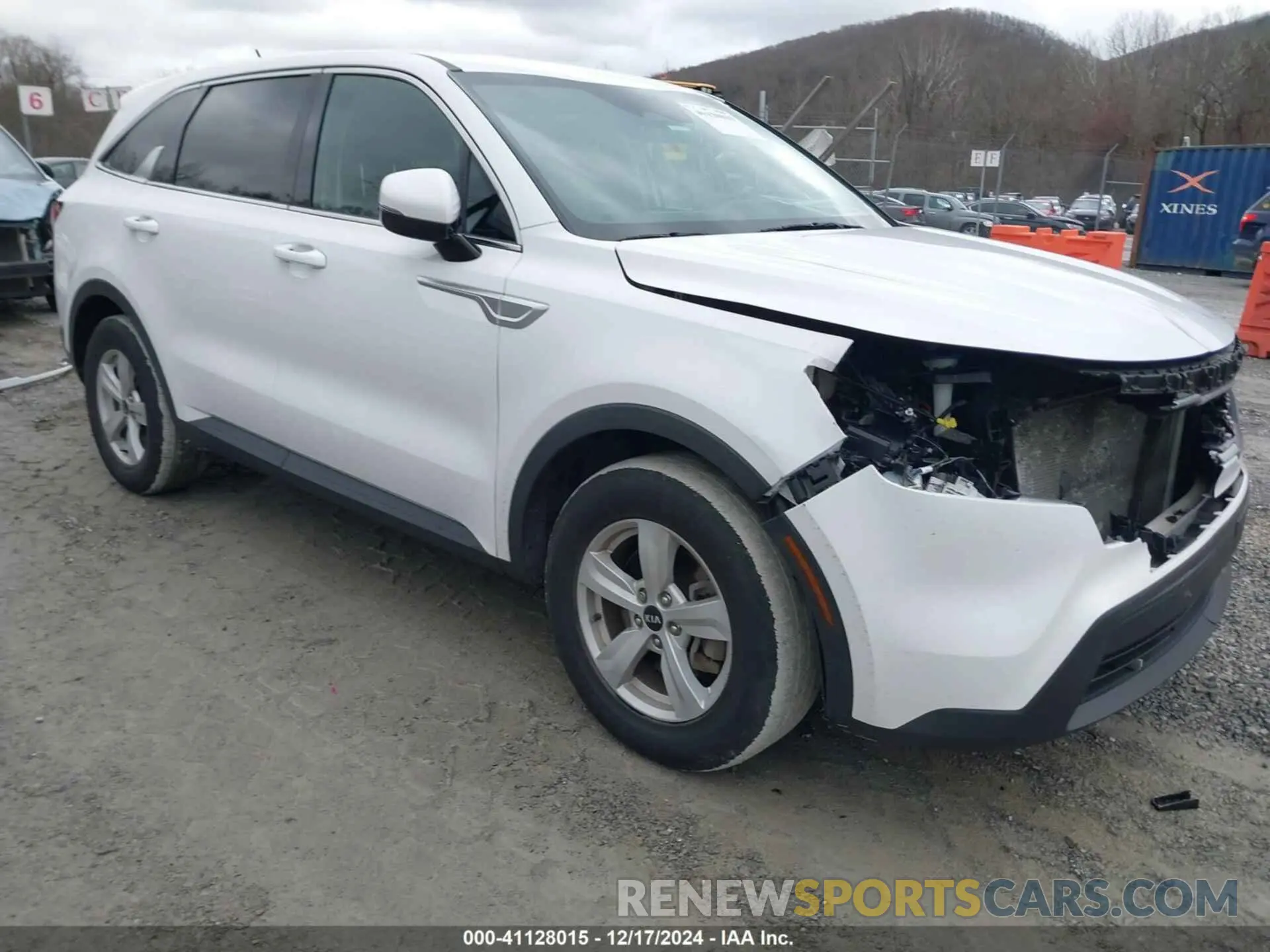 1 fotografías del automóvil dañado 5XYRG4LC0MG034150 KIA SORENTO 2021