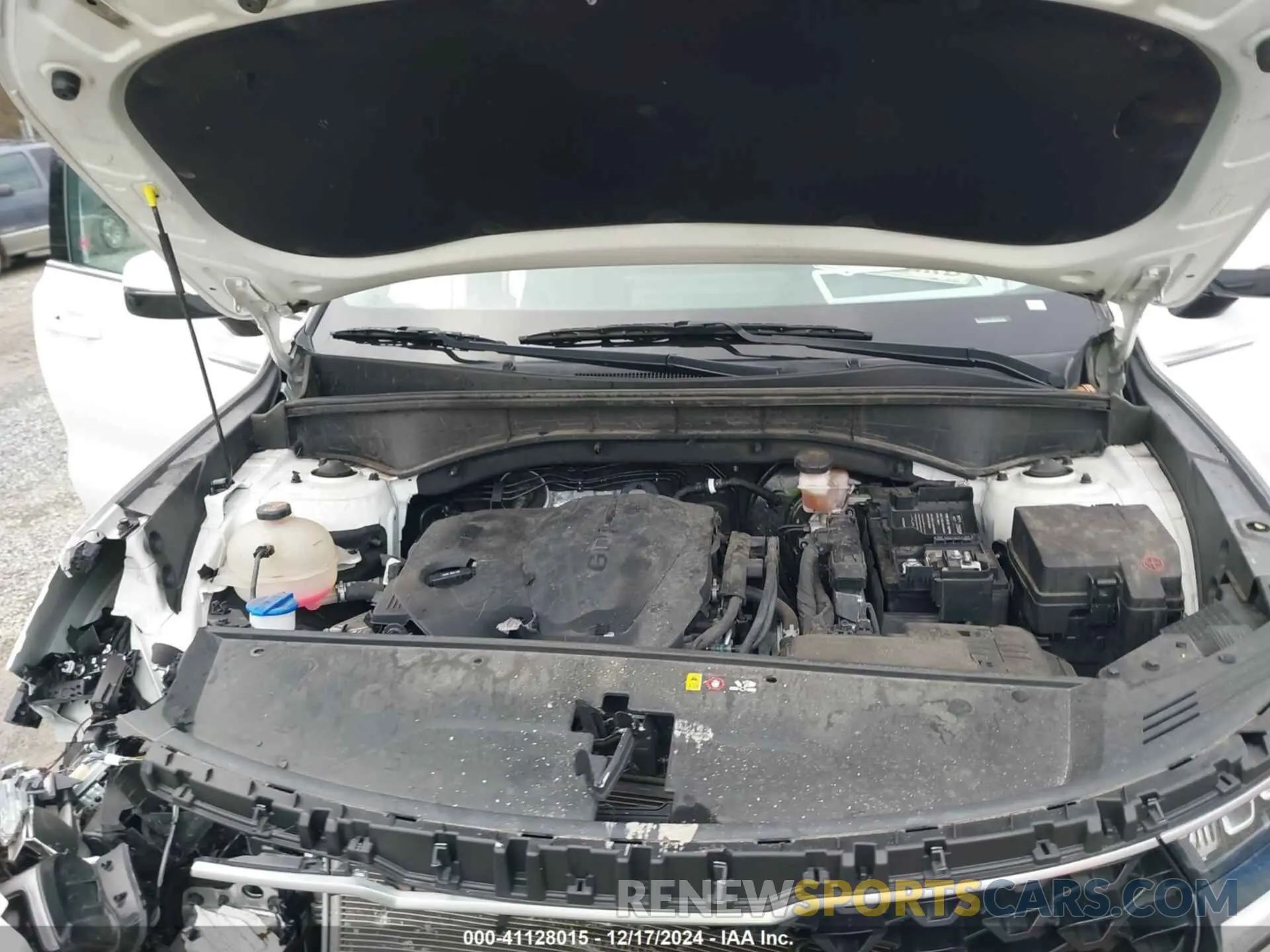 10 fotografías del automóvil dañado 5XYRG4LC0MG034150 KIA SORENTO 2021