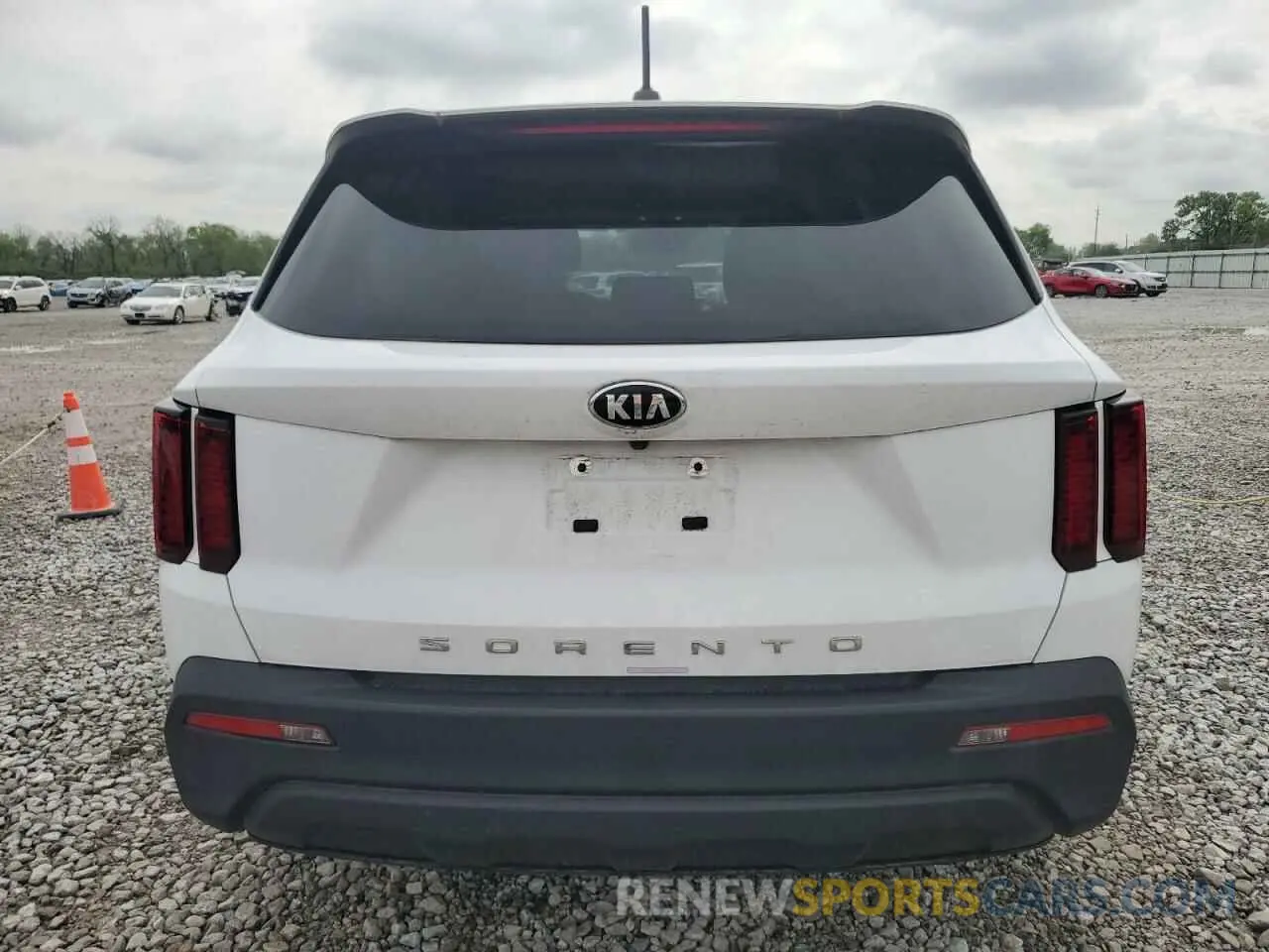 6 fotografías del automóvil dañado 5XYRG4LC1MG003361 KIA SORENTO 2021