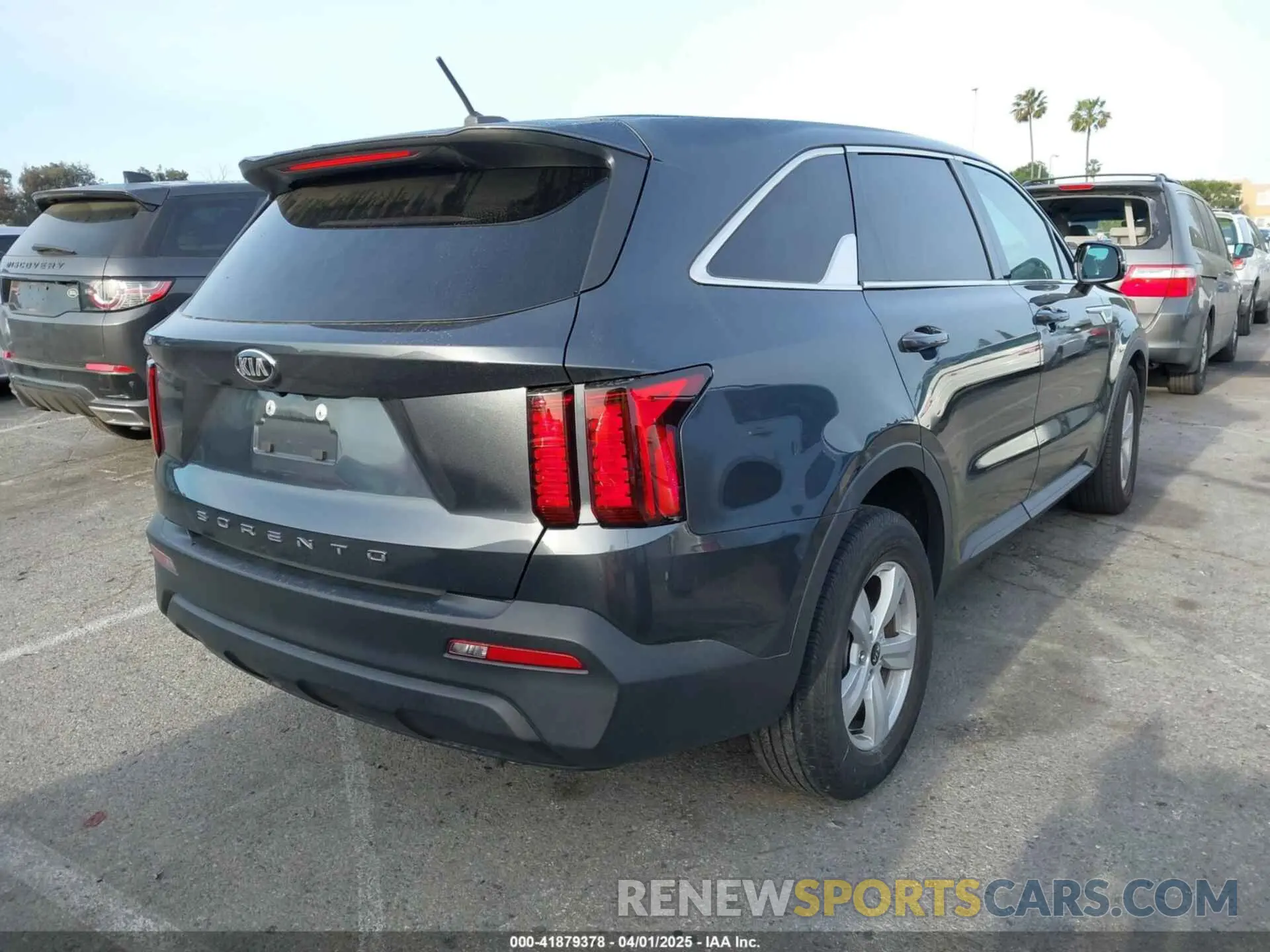 4 fotografías del automóvil dañado 5XYRG4LC2MG044534 KIA SORENTO 2021