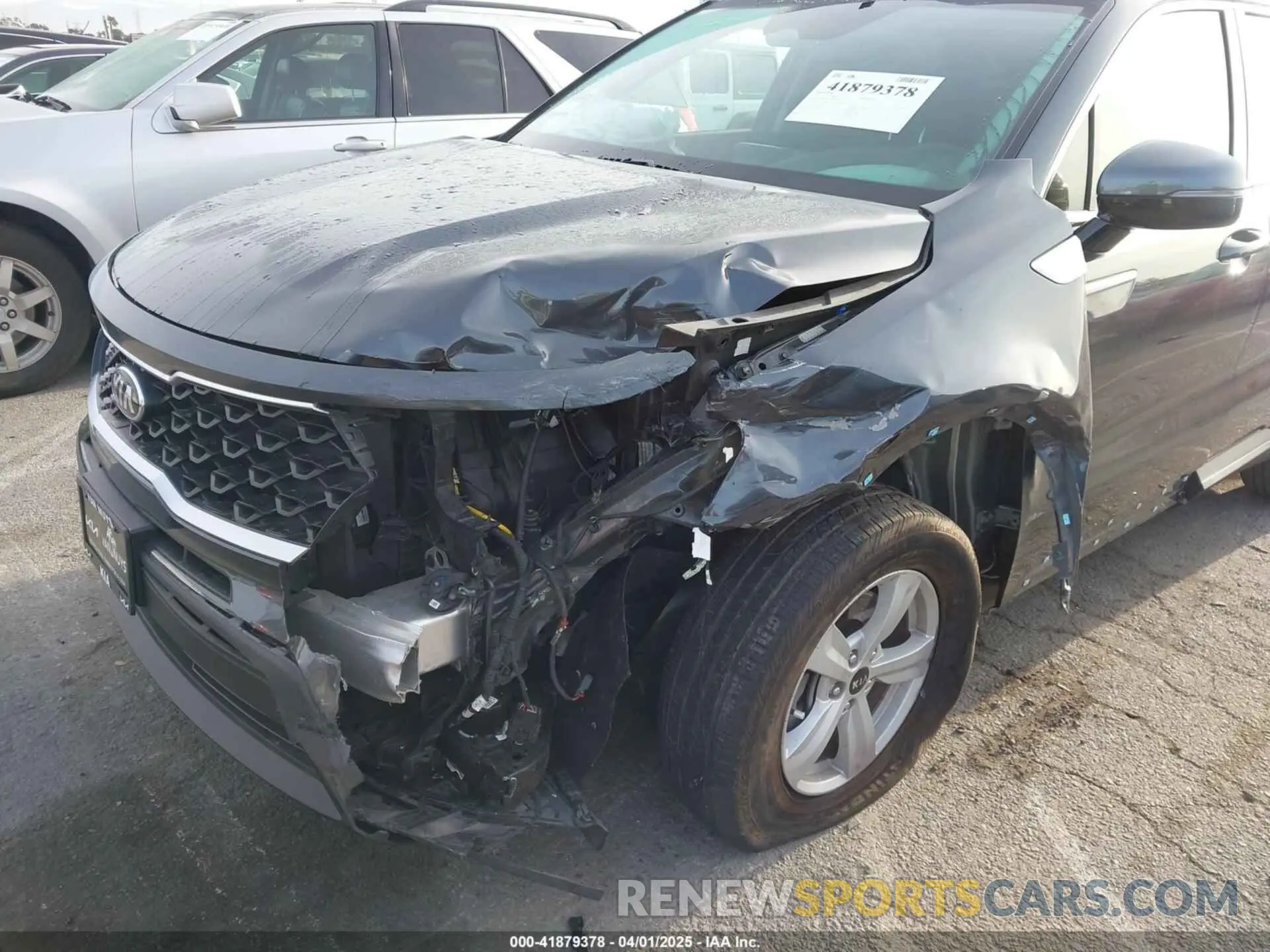 6 fotografías del automóvil dañado 5XYRG4LC2MG044534 KIA SORENTO 2021