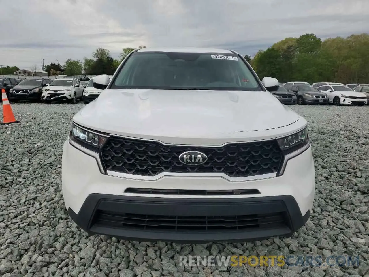 5 fotografías del automóvil dañado 5XYRG4LC3MG022168 KIA SORENTO 2021