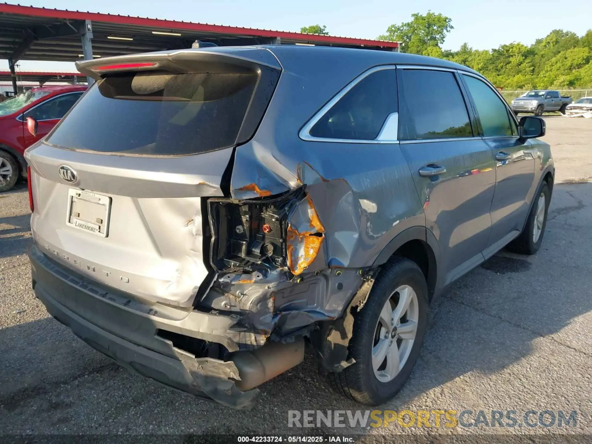 4 fotografías del automóvil dañado 5XYRG4LC3MG032683 KIA SORENTO 2021