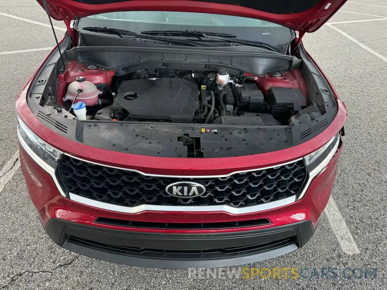 7 fotografías del automóvil dañado 5XYRG4LC3MG065165 KIA SORENTO 2021