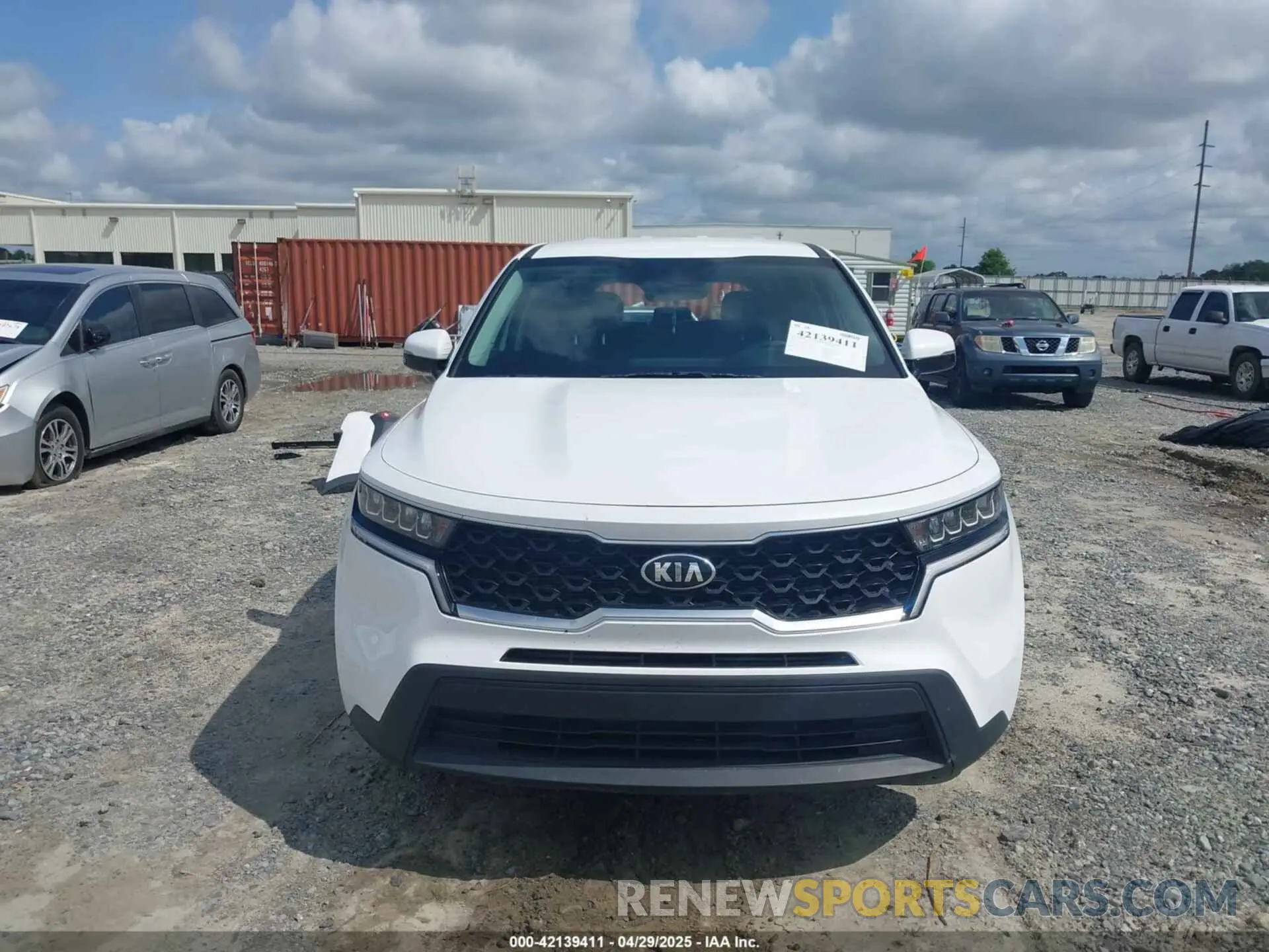13 fotografías del automóvil dañado 5XYRG4LC6MG022343 KIA SORENTO 2021
