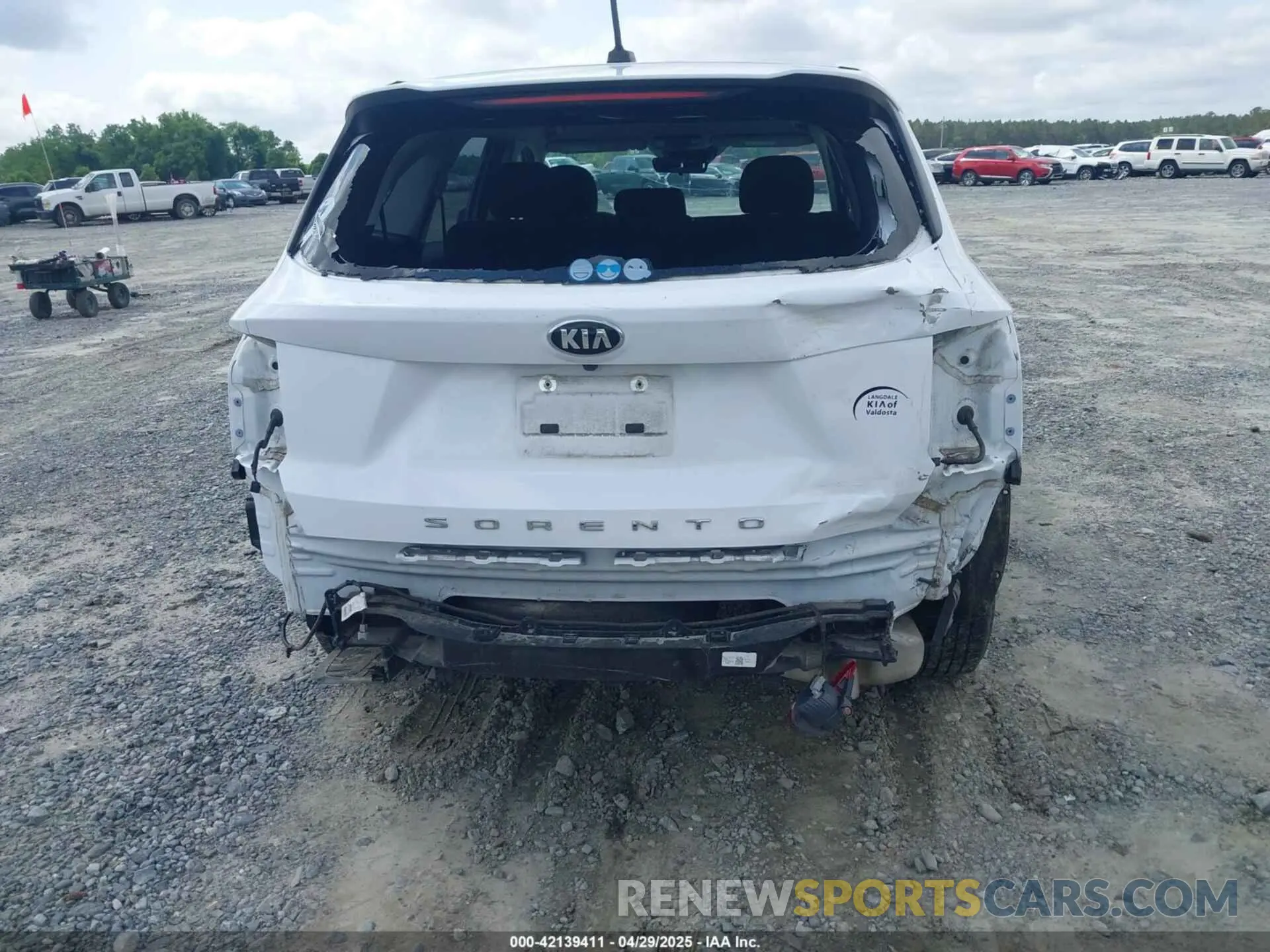 6 fotografías del automóvil dañado 5XYRG4LC6MG022343 KIA SORENTO 2021