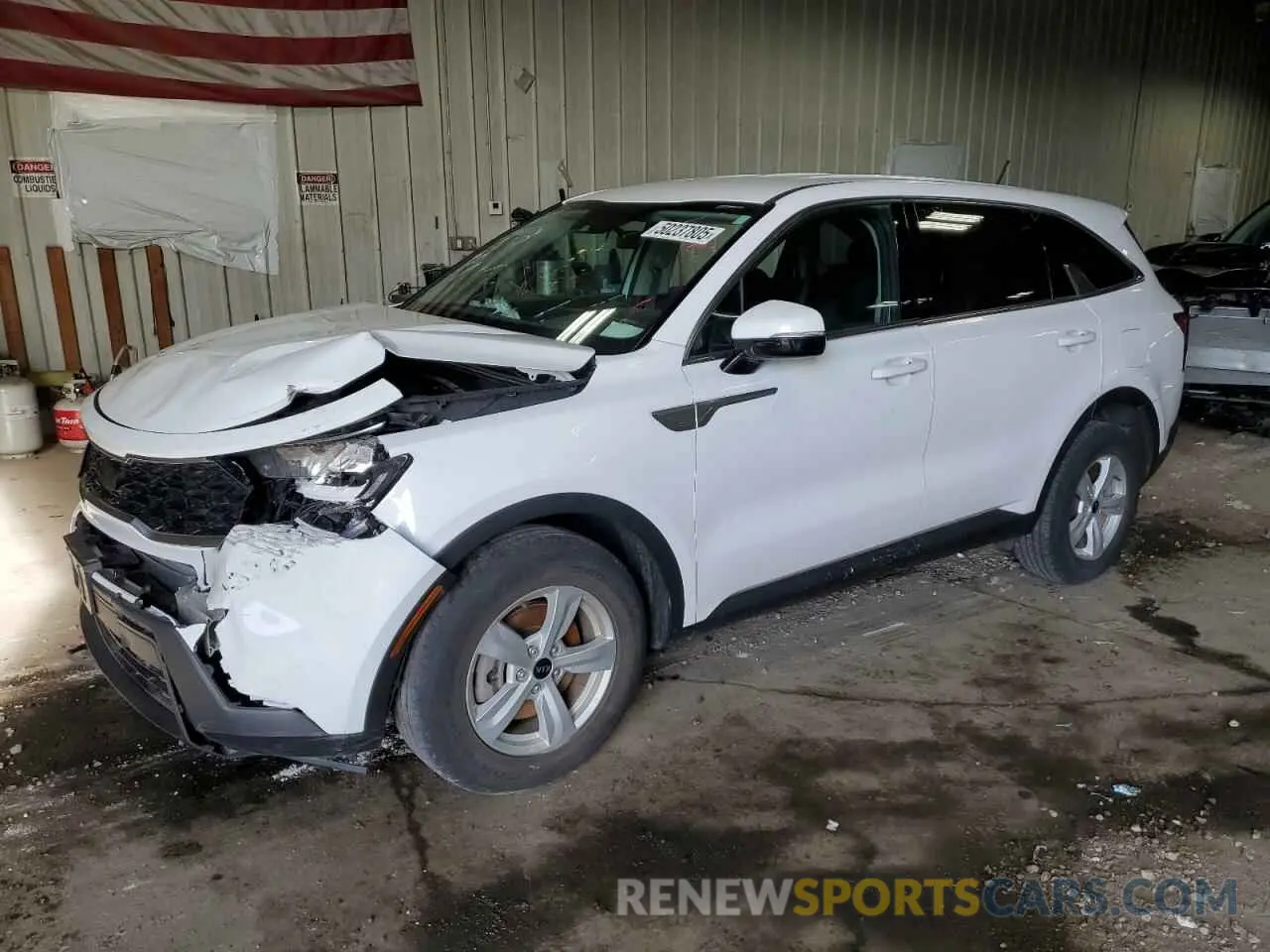 1 fotografías del automóvil dañado 5XYRG4LC6MG067363 KIA SORENTO 2021