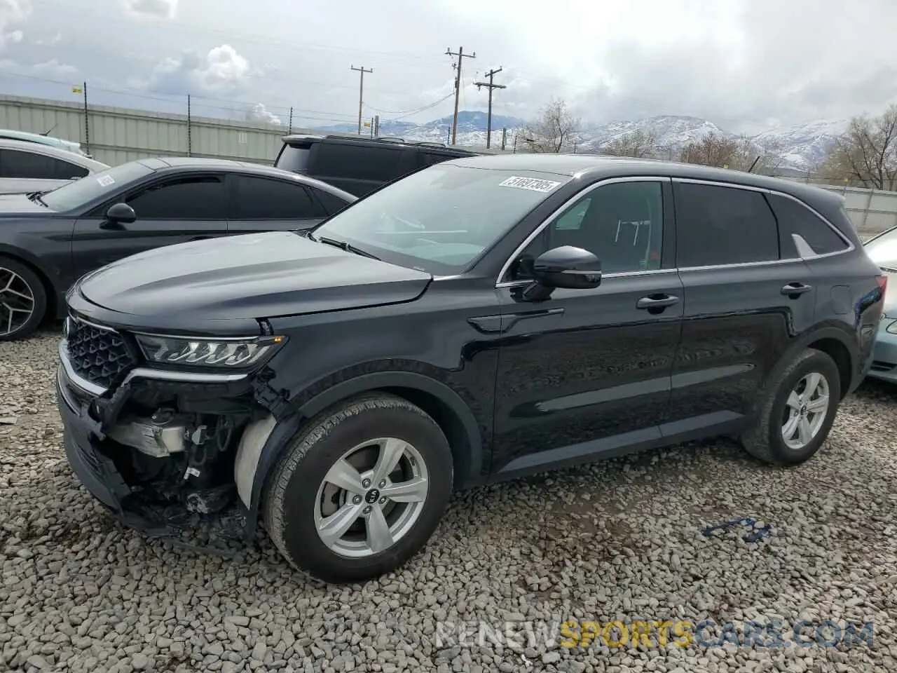 1 fotografías del automóvil dañado 5XYRG4LC7MG006894 KIA SORENTO 2021