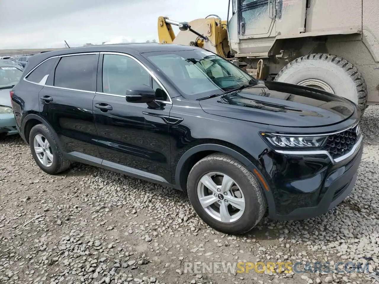 4 fotografías del automóvil dañado 5XYRG4LC7MG006894 KIA SORENTO 2021
