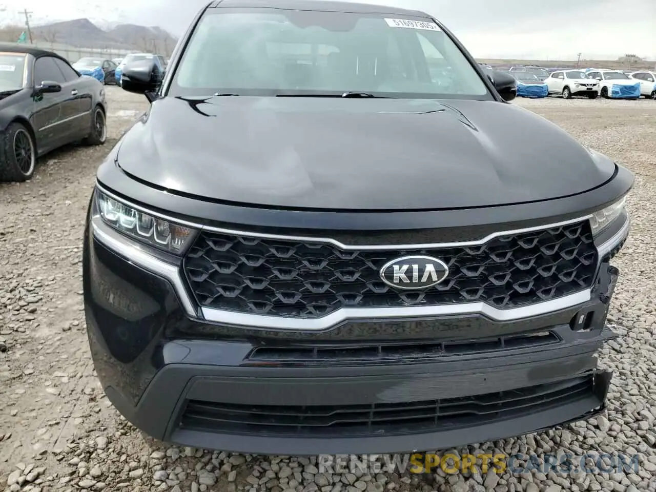 5 fotografías del automóvil dañado 5XYRG4LC7MG006894 KIA SORENTO 2021