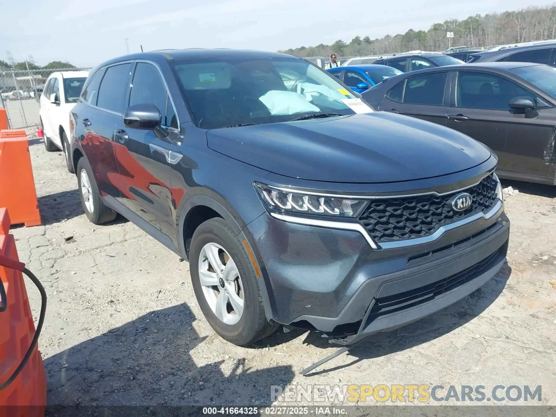 1 fotografías del automóvil dañado 5XYRG4LC7MG021928 KIA SORENTO 2021
