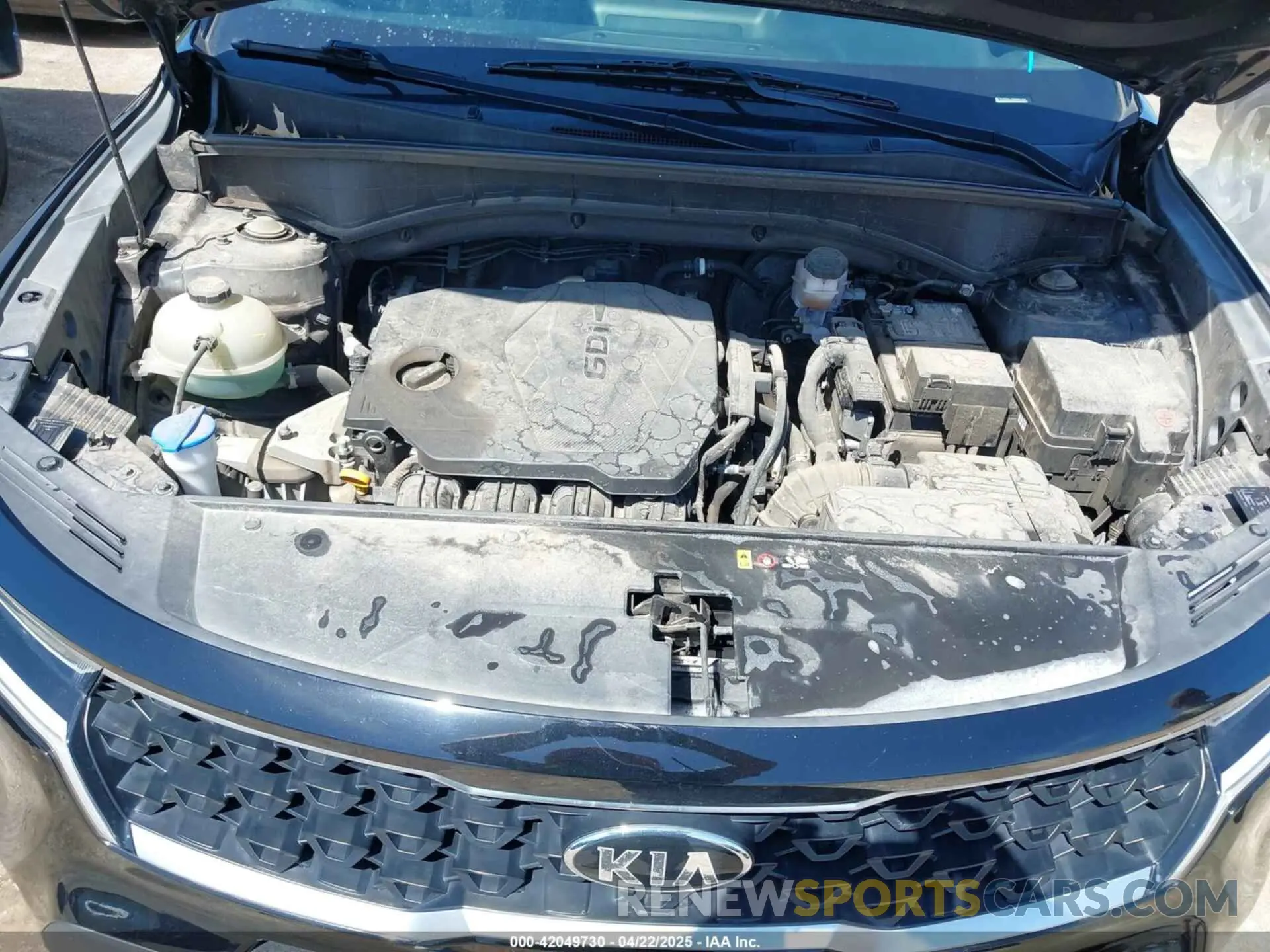 10 fotografías del automóvil dañado 5XYRG4LC8MG001333 KIA SORENTO 2021