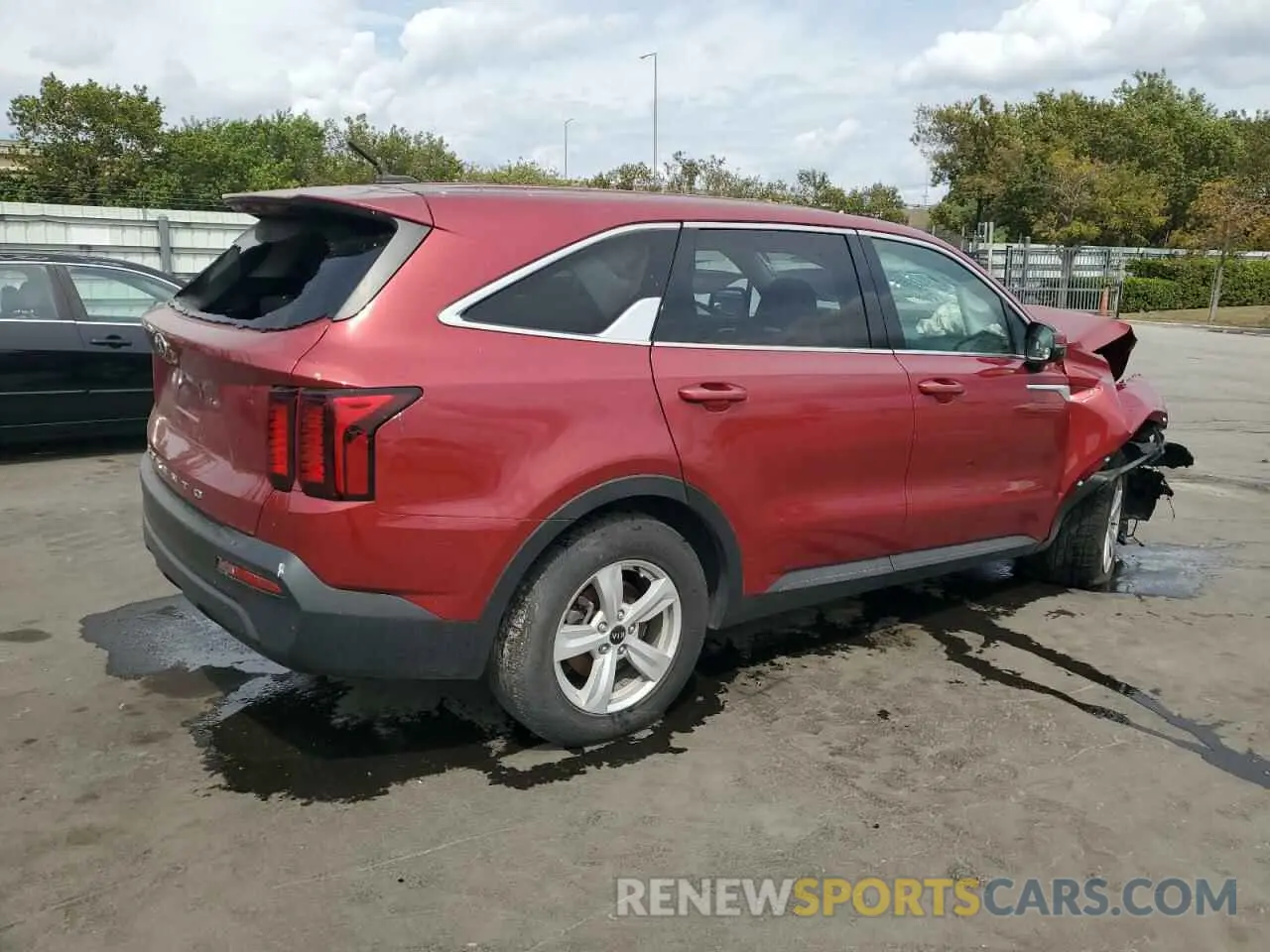 3 fotografías del automóvil dañado 5XYRG4LC8MG026085 KIA SORENTO 2021