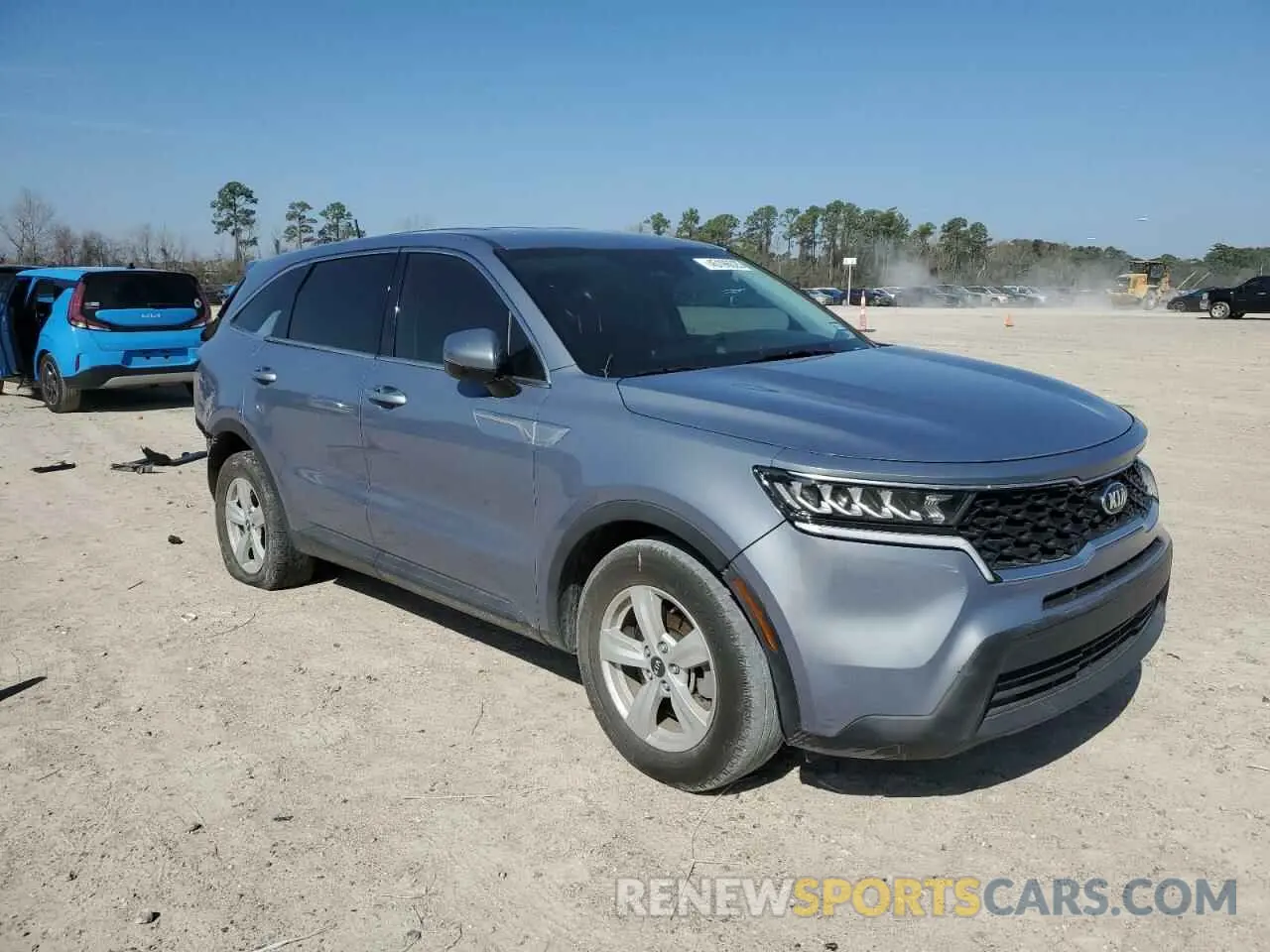 4 fotografías del automóvil dañado 5XYRG4LC8MG053027 KIA SORENTO 2021