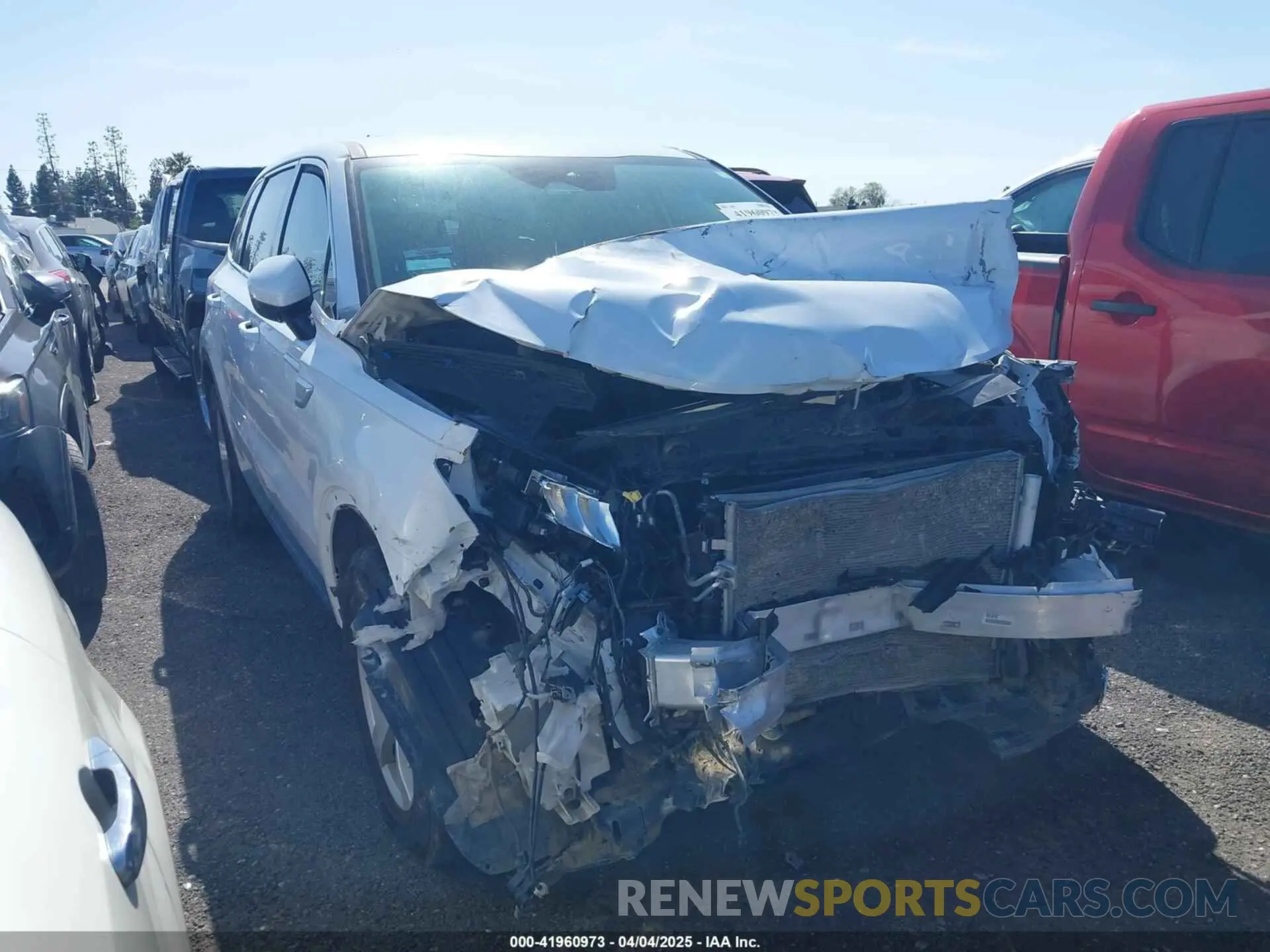 1 fotografías del automóvil dañado 5XYRG4LCXMG007814 KIA SORENTO 2021