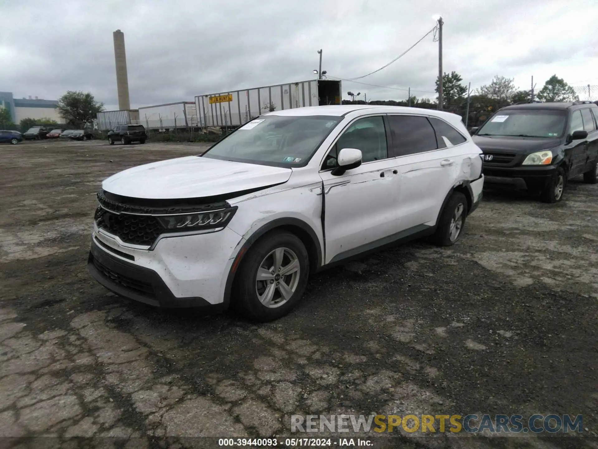 2 fotografías del automóvil dañado 5XYRG4LCXMG017520 KIA SORENTO 2021