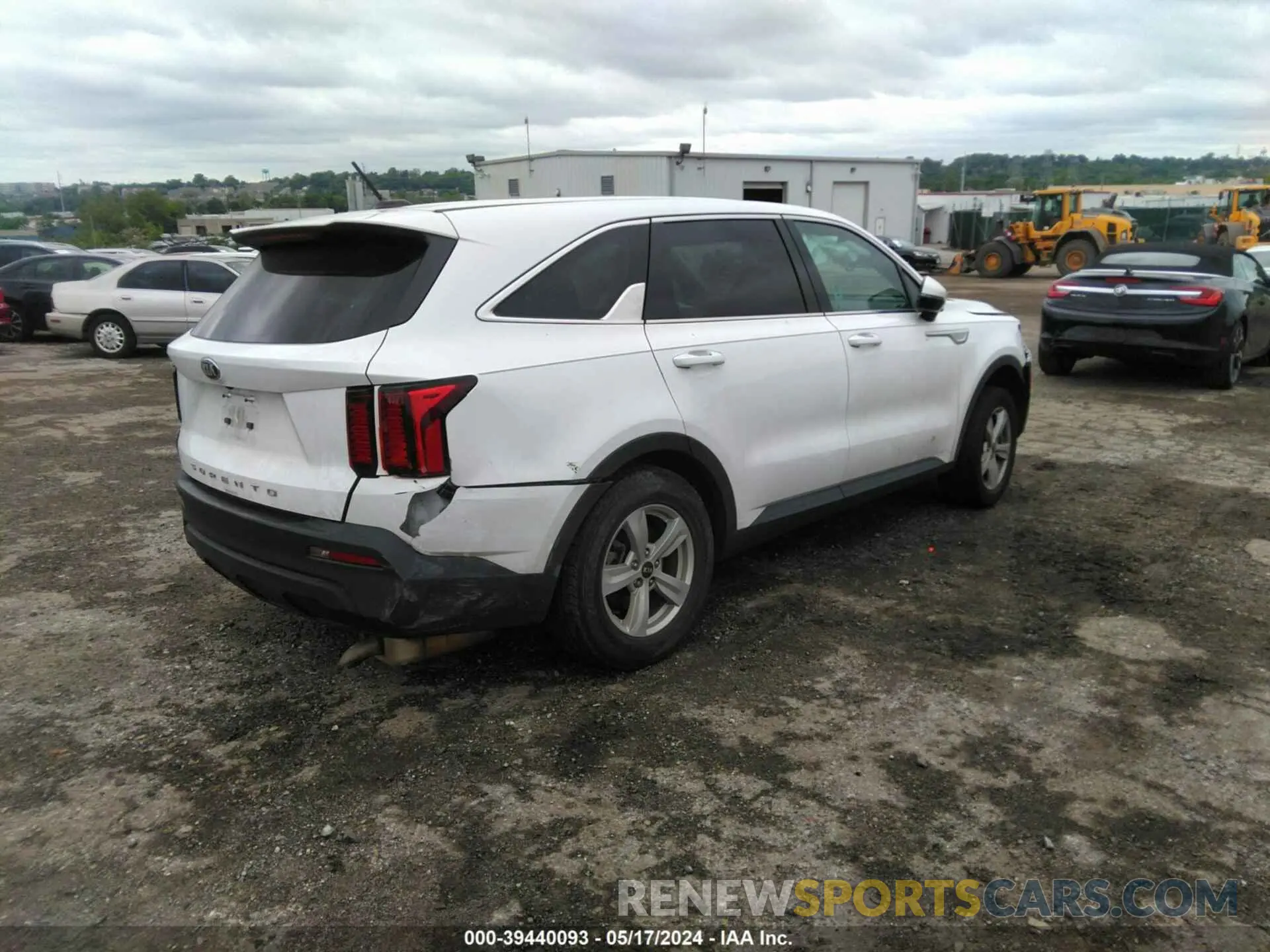 4 fotografías del automóvil dañado 5XYRG4LCXMG017520 KIA SORENTO 2021