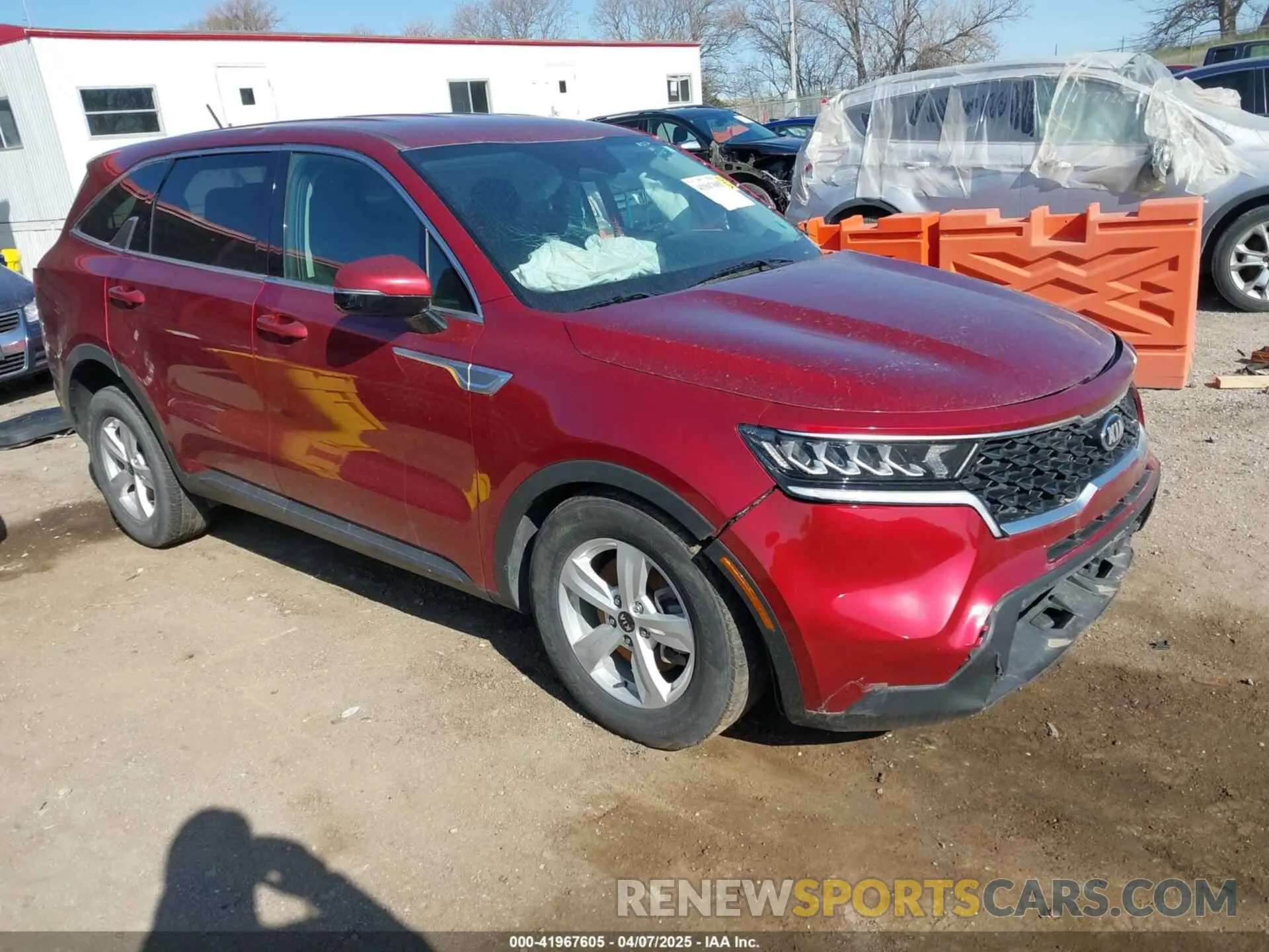 1 fotografías del automóvil dañado 5XYRG4LCXMG037993 KIA SORENTO 2021