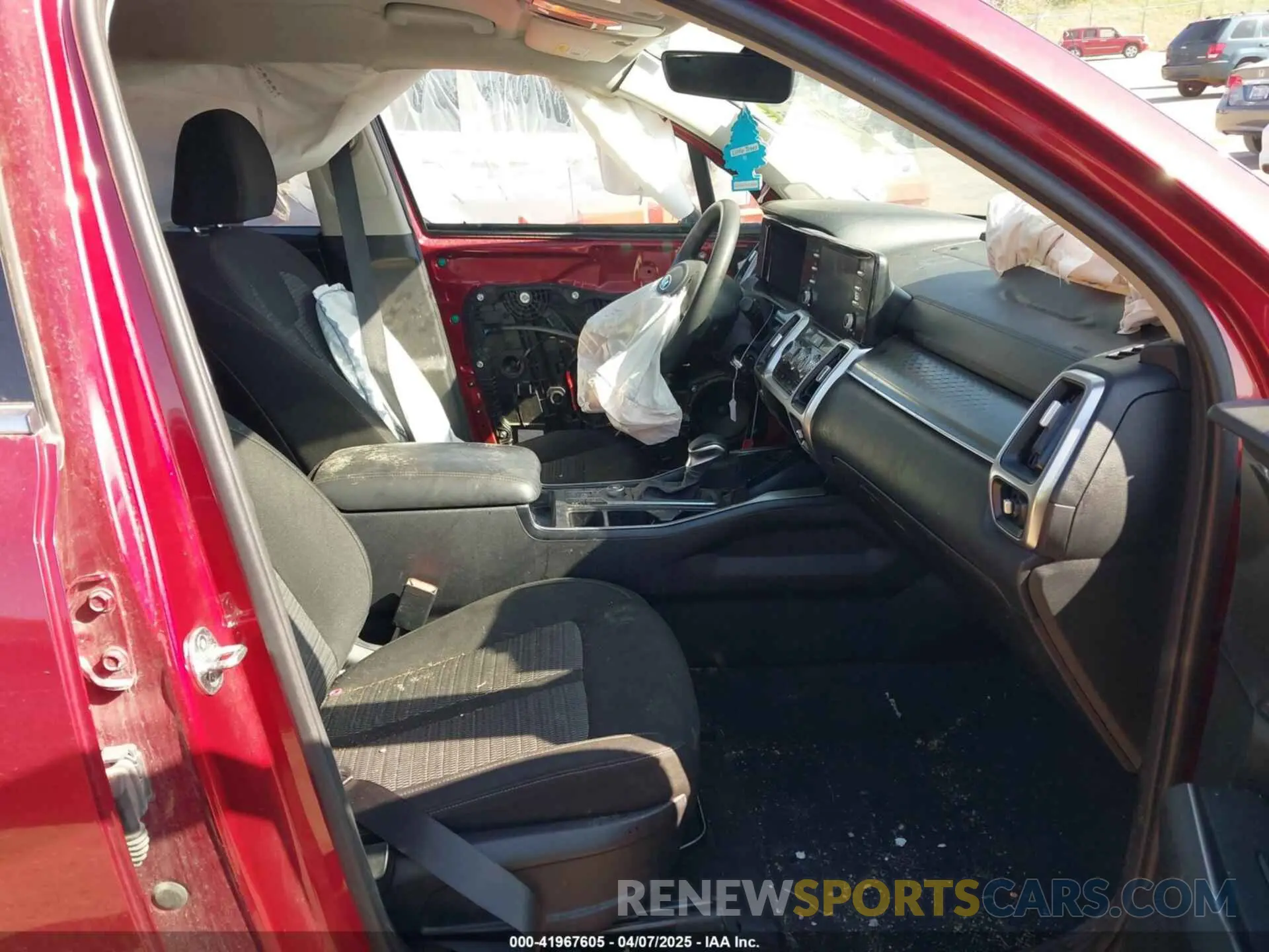5 fotografías del automóvil dañado 5XYRG4LCXMG037993 KIA SORENTO 2021
