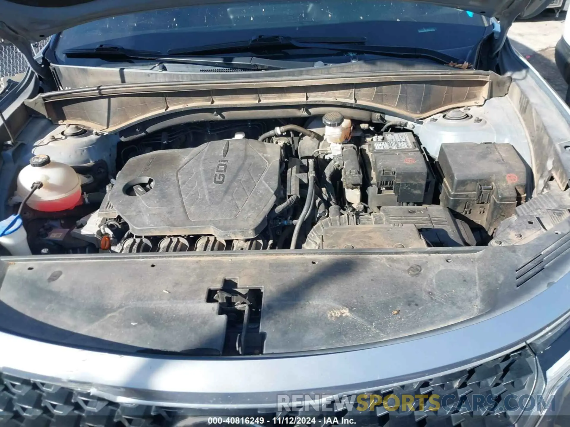 10 fotografías del automóvil dañado 5XYRGDLC3MG017343 KIA SORENTO 2021